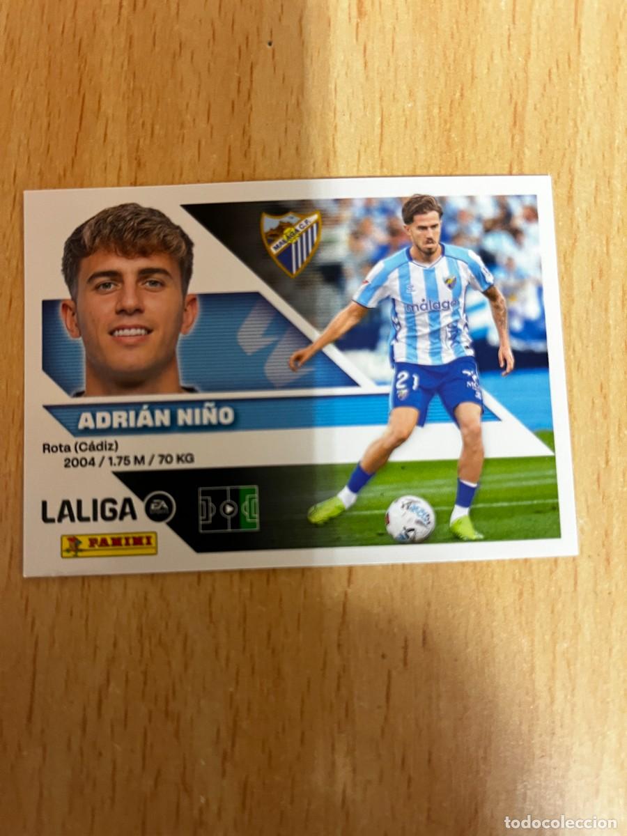 Cromos de f&uacute;tbol: LIGA ESTE 2026 2027 26 27 PANINI N&ordm; 18 ADRIAN NI&Ntilde;O MALAGA