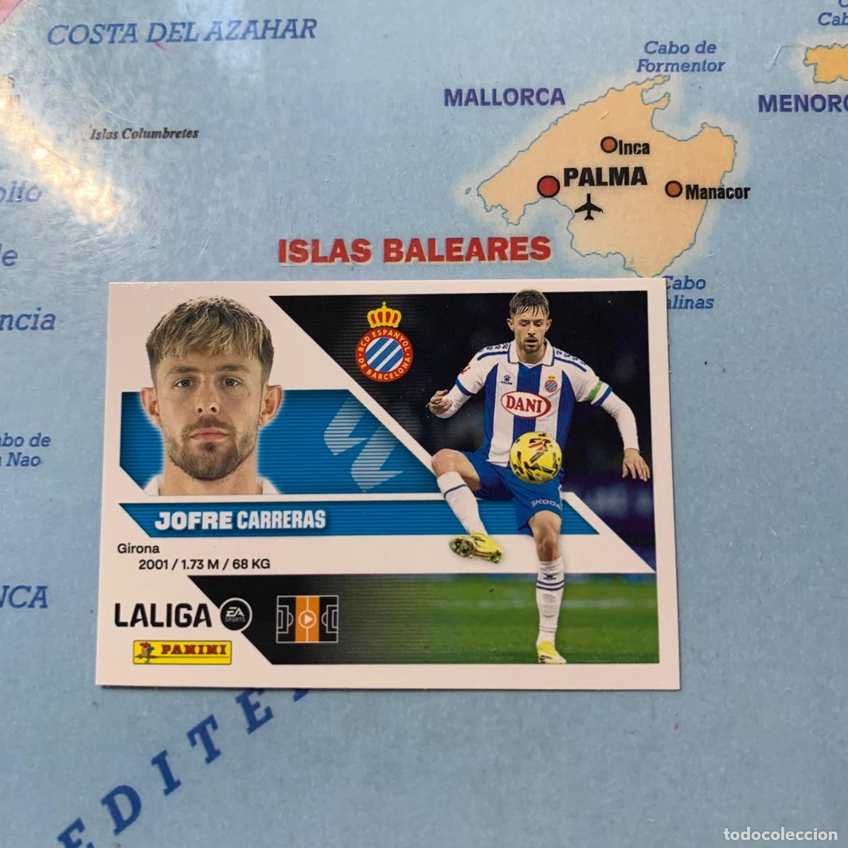 Fu&szlig;ball-Sticker: Jofre n&uacute;mero 14 del Espa&ntilde;ol cromo liga este 26-27 2026-2027