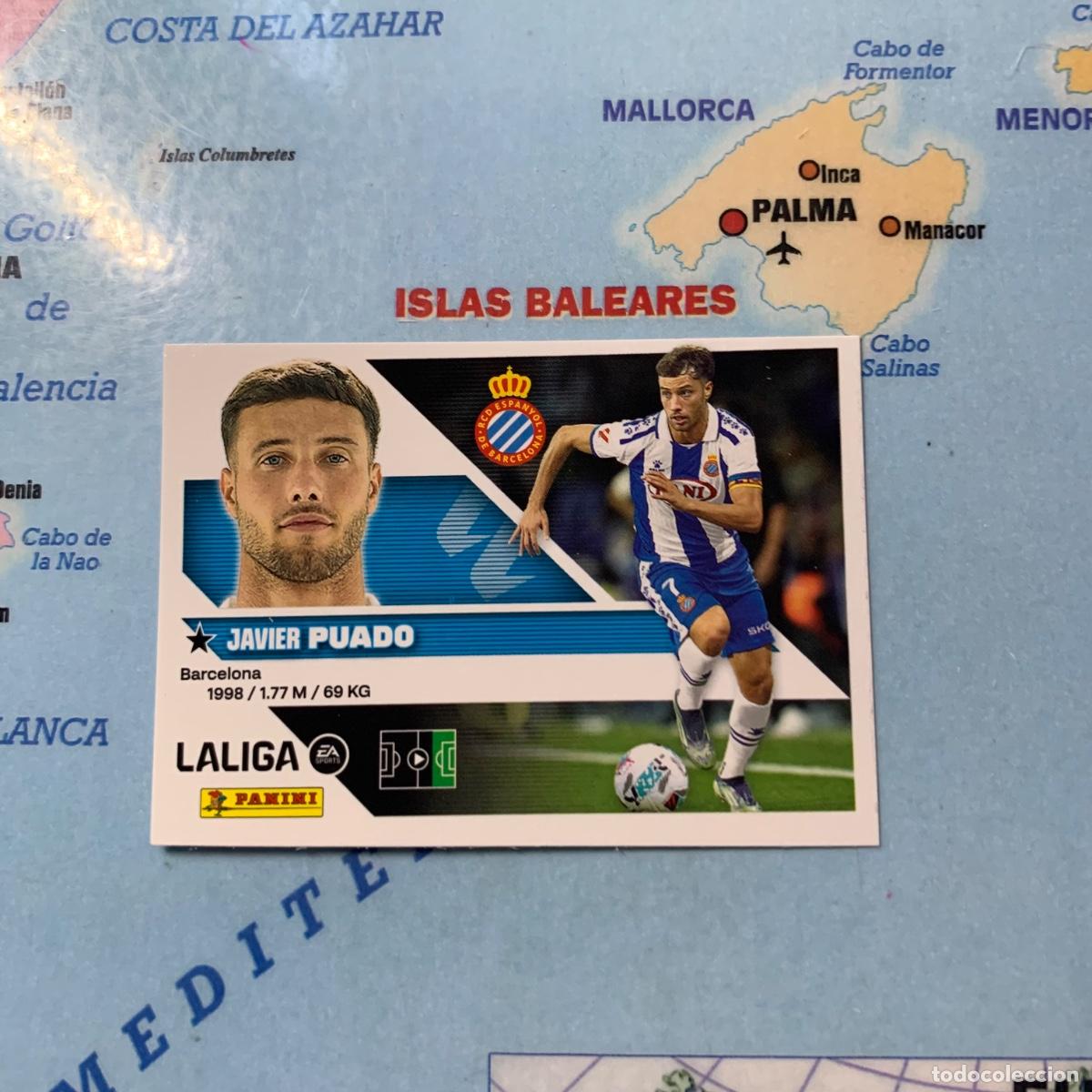 Fu&szlig;ball-Sticker: Puado n&uacute;mero 18 del Espa&ntilde;ol cromo liga este 26-27 2026-2027