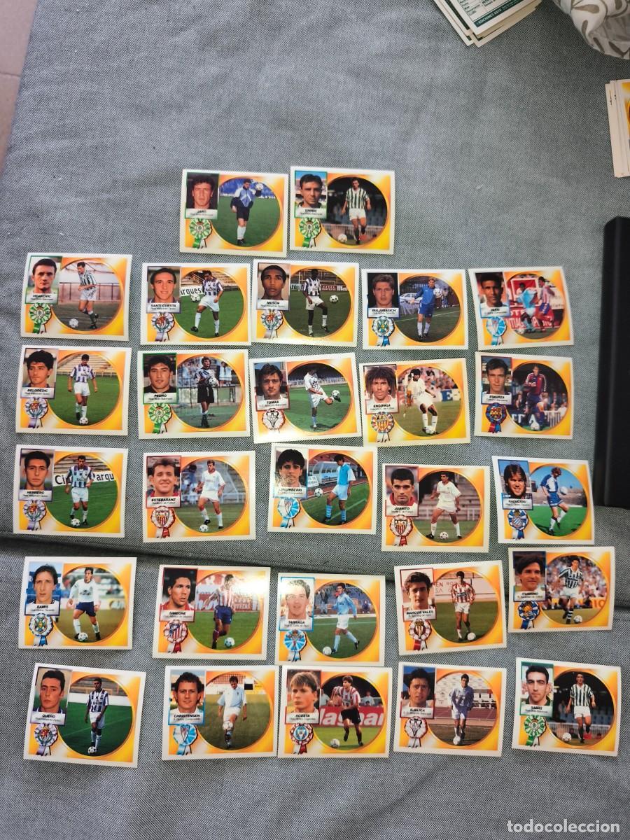 Football Stickers: Lote 27 cromos 94/95. Colocas y UF.
