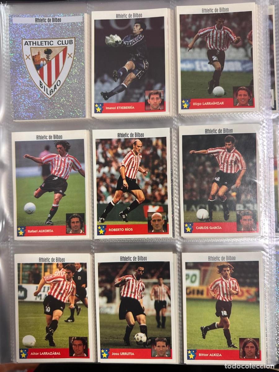 Cromos de f&uacute;tbol: 269 Cromos diferentes Coleccion Avanzada Panini Mejores Equipos Europa 97 98 1997 1998 sin pegar