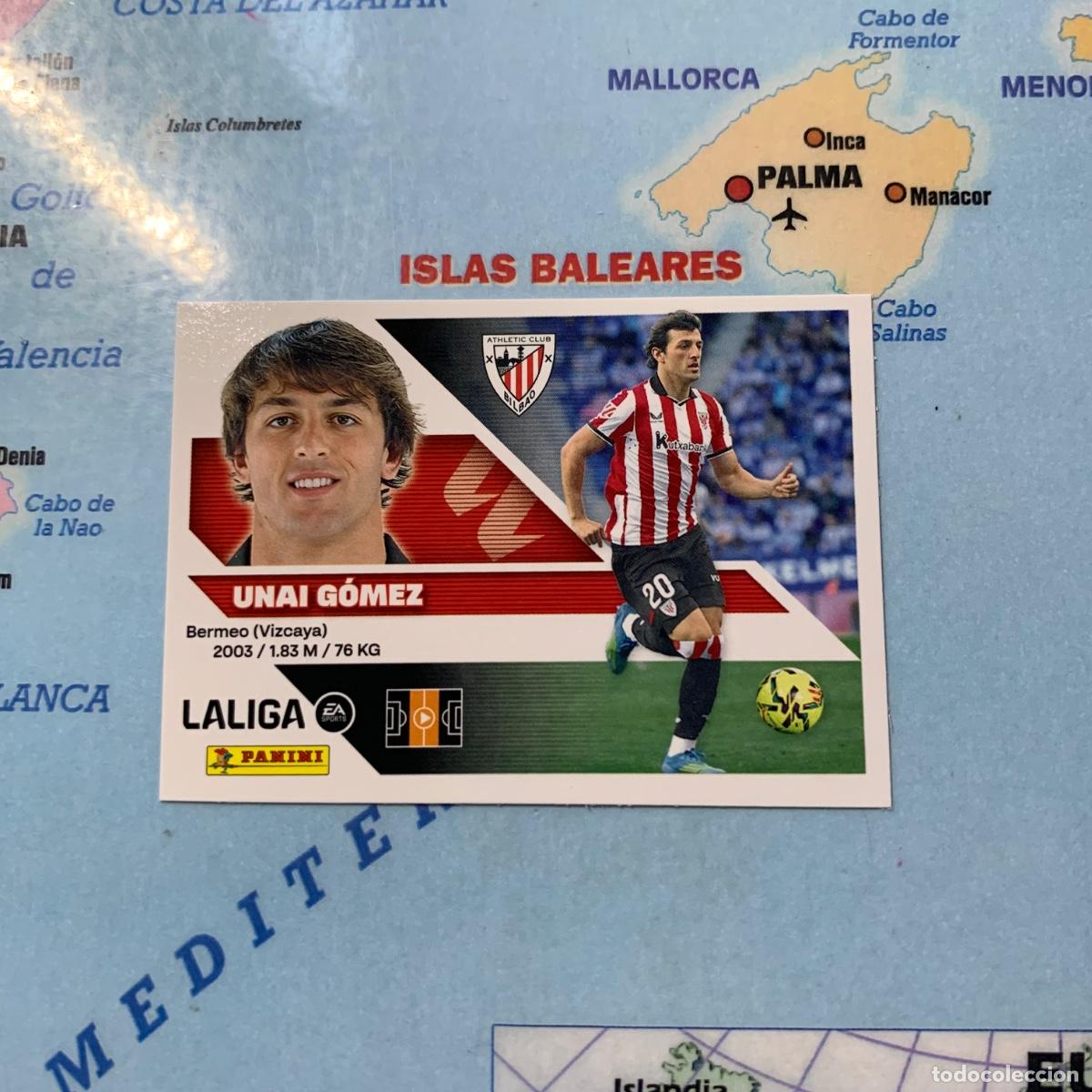 Cartes &agrave; collectionner de Football: Unai Gomez n&uacute;mero 13 del Athletic de Bilbao cromo de la liga este 26-27 2026-2027