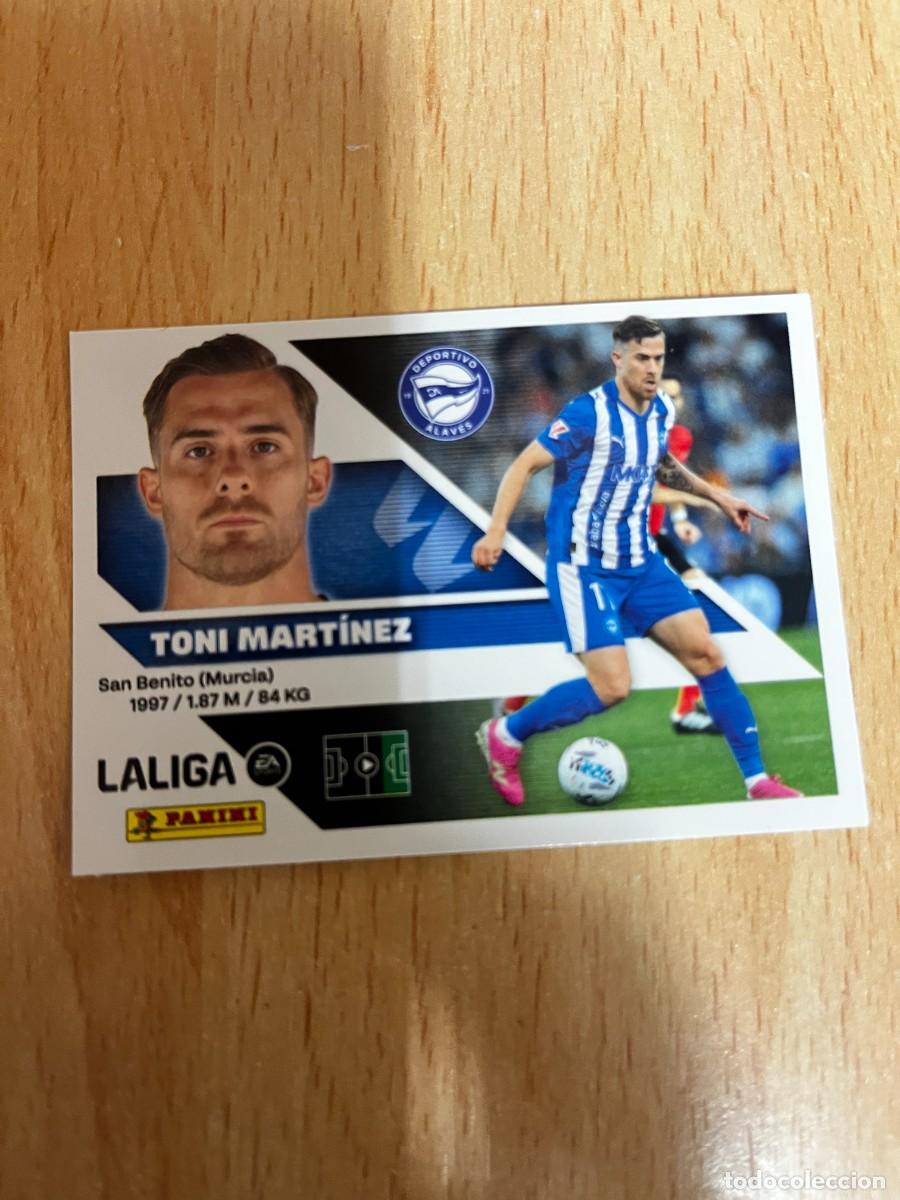Cartes &agrave; collectionner de Football: LIGA ESTE 2026 2027 26 27 PANINI N&ordm; 19 TONI MARTINEZ ALAVES