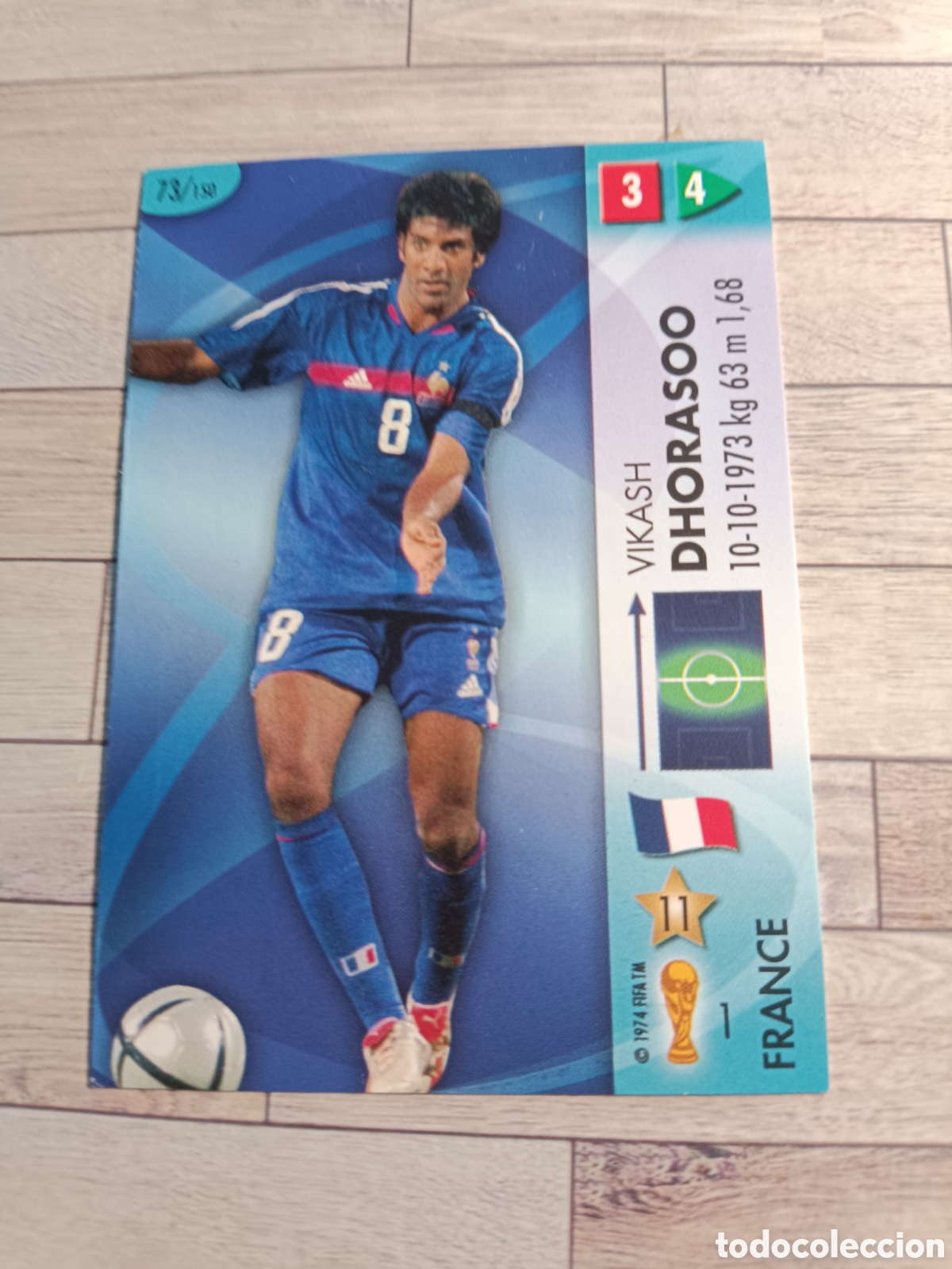 Cartes &agrave; collectionner de Football: 73 DHORASOO FRANCIA FRANCE MUNDIAL 2006 GOAAAL PANINI WORLD CUP COPA DEL MUNDO GERMANY ALEMANIA