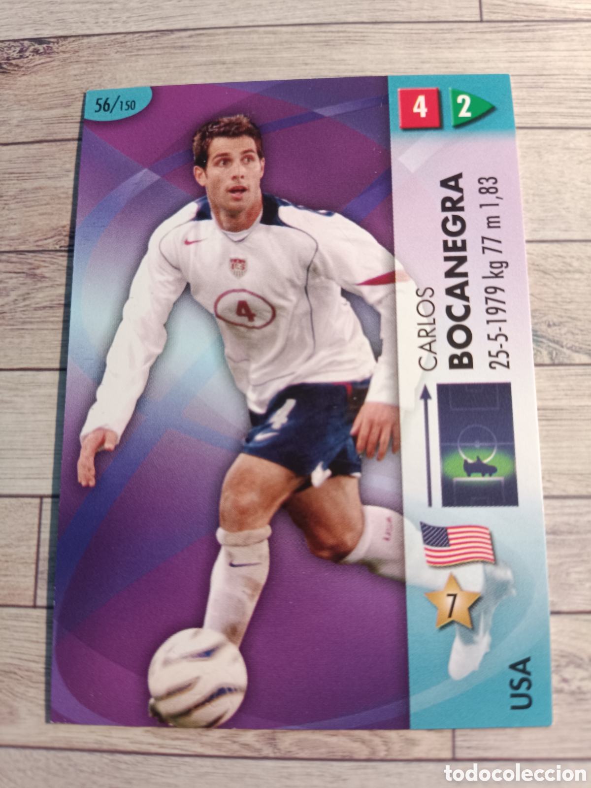 Cartes &agrave; collectionner de Football: 56 CARLOS BOCANEGRA USA MUNDIAL 2006 GOAAAL PANINI WORLD CUP COPA DEL MUNDO GERMANY ALEMANIA