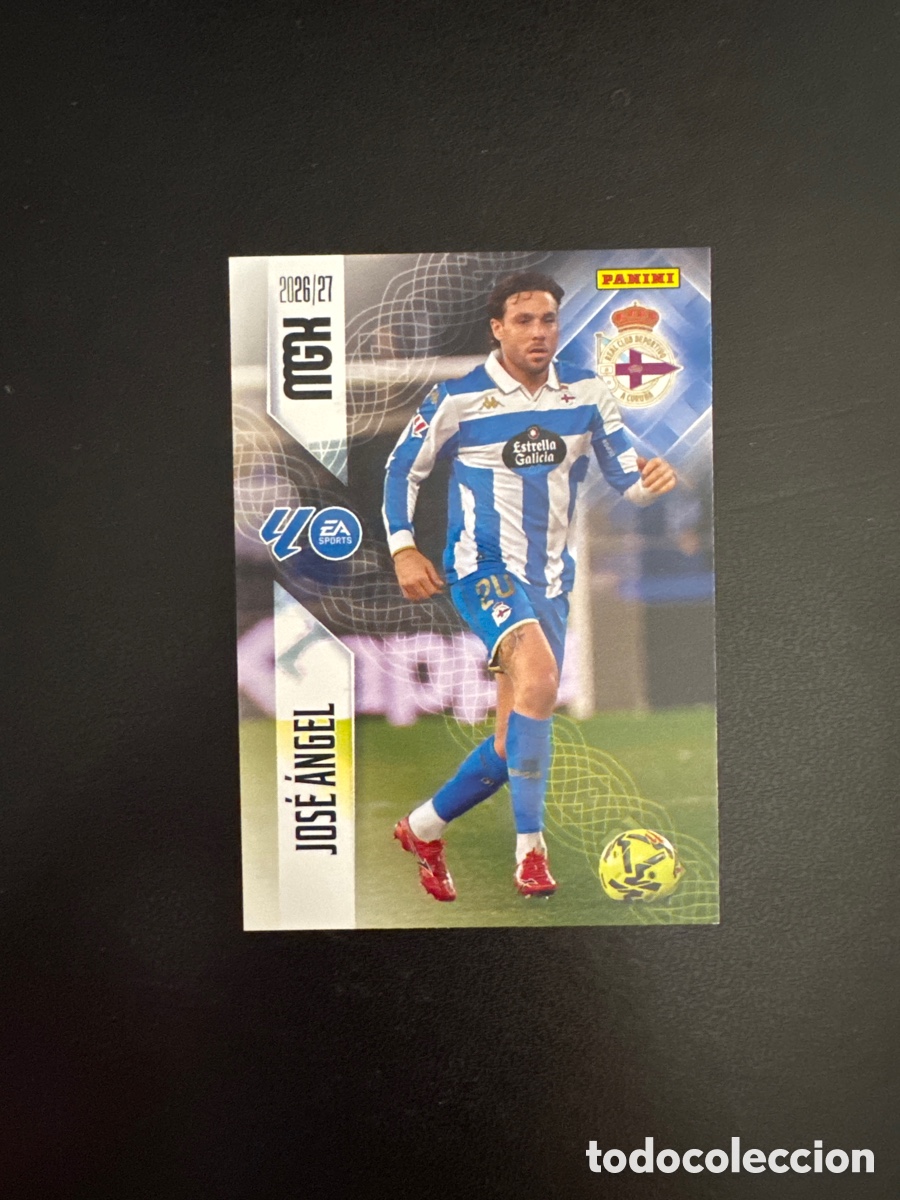Football Stickers: JOS&Eacute; ANGEL DEPORTIVO DE LA CORU&Ntilde;A NUMERO 139 MEGACRACKS 2026 2027