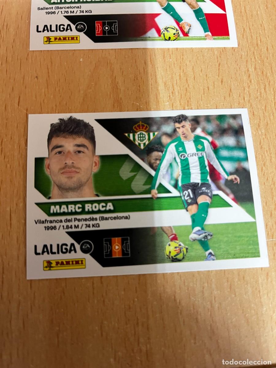 Cromos de f&uacute;tbol: LIGA ESTE 2026 2027 26 27 PANINI N&ordm; 10 MARC ROCA BETIS