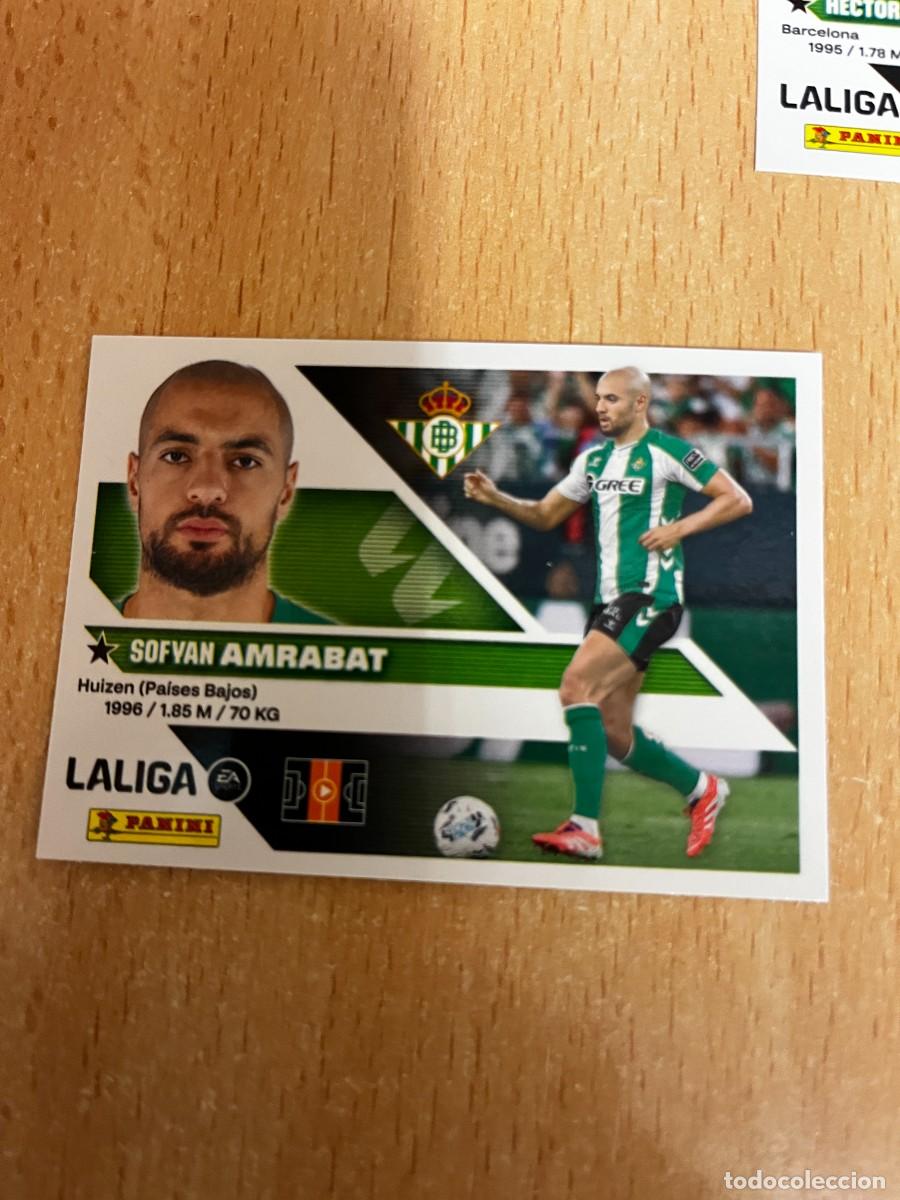 Cromos de f&uacute;tbol: LIGA ESTE 2026 2027 26 27 PANINI N&ordm; 11 AMRABAT BETIS