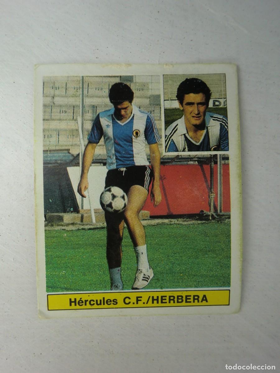 Cromos de Futebol: Cromo de f&uacute;tbol LIGA ESTE 81-82 1981-1982: HERBERA (H&eacute;rcules), coloca