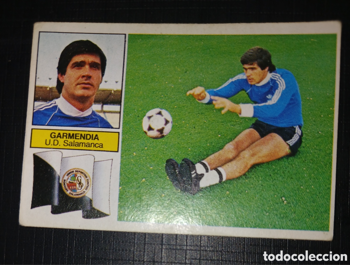 Cromos de Futebol: Cromo fichaje coloca Garmendia U.D. Salamanca Ed. Este Liga 1982 1983 82-83 Sin pegar, nunca pegado