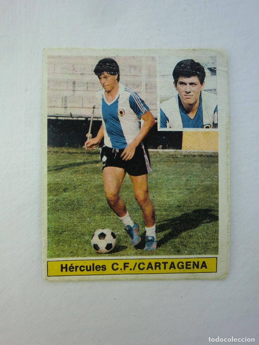 Cromos de Futebol: Cromo de f&uacute;tbol LIGA ESTE 81-82 1981-1982: CARTAGENA (H&eacute;rcules), coloca
