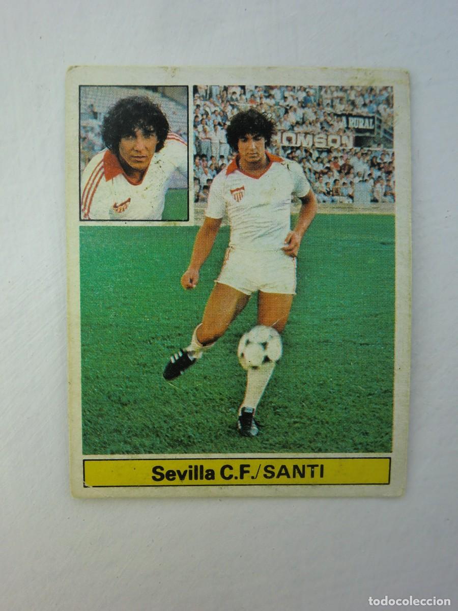 Football Stickers: Cromo de f&uacute;tbol LIGA ESTE 81-82 1981-1982: SANTI (Sevilla), coloca