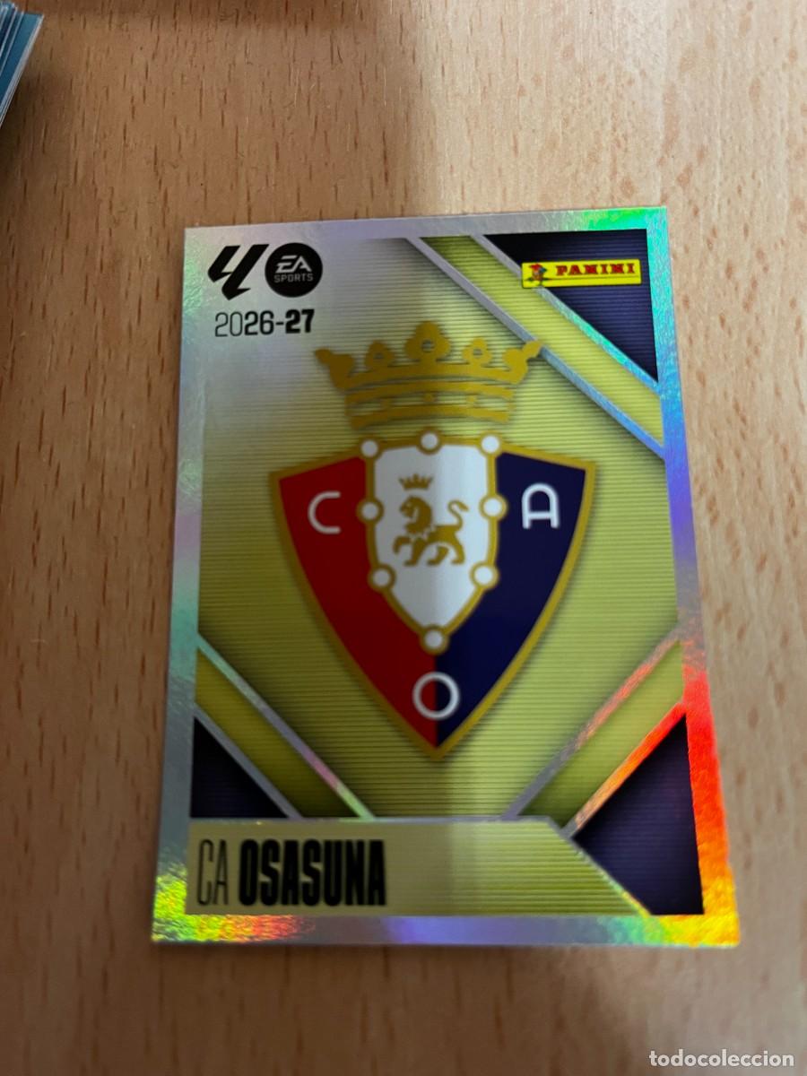 Football Stickers: LIGA ESTE 2026 2027 26 27 PANINI N&ordm; 1 ESCUDO OSASUNA