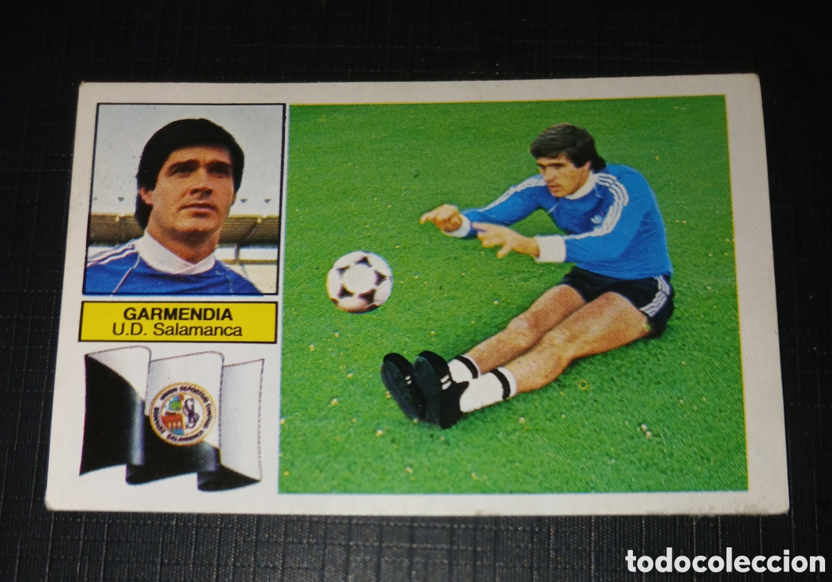 Football Stickers: Cromo fichaje coloca Garmendia U.D. Salamanca Ed. Este Liga 1982 1983 82-83 Sin pegar, nunca pegado