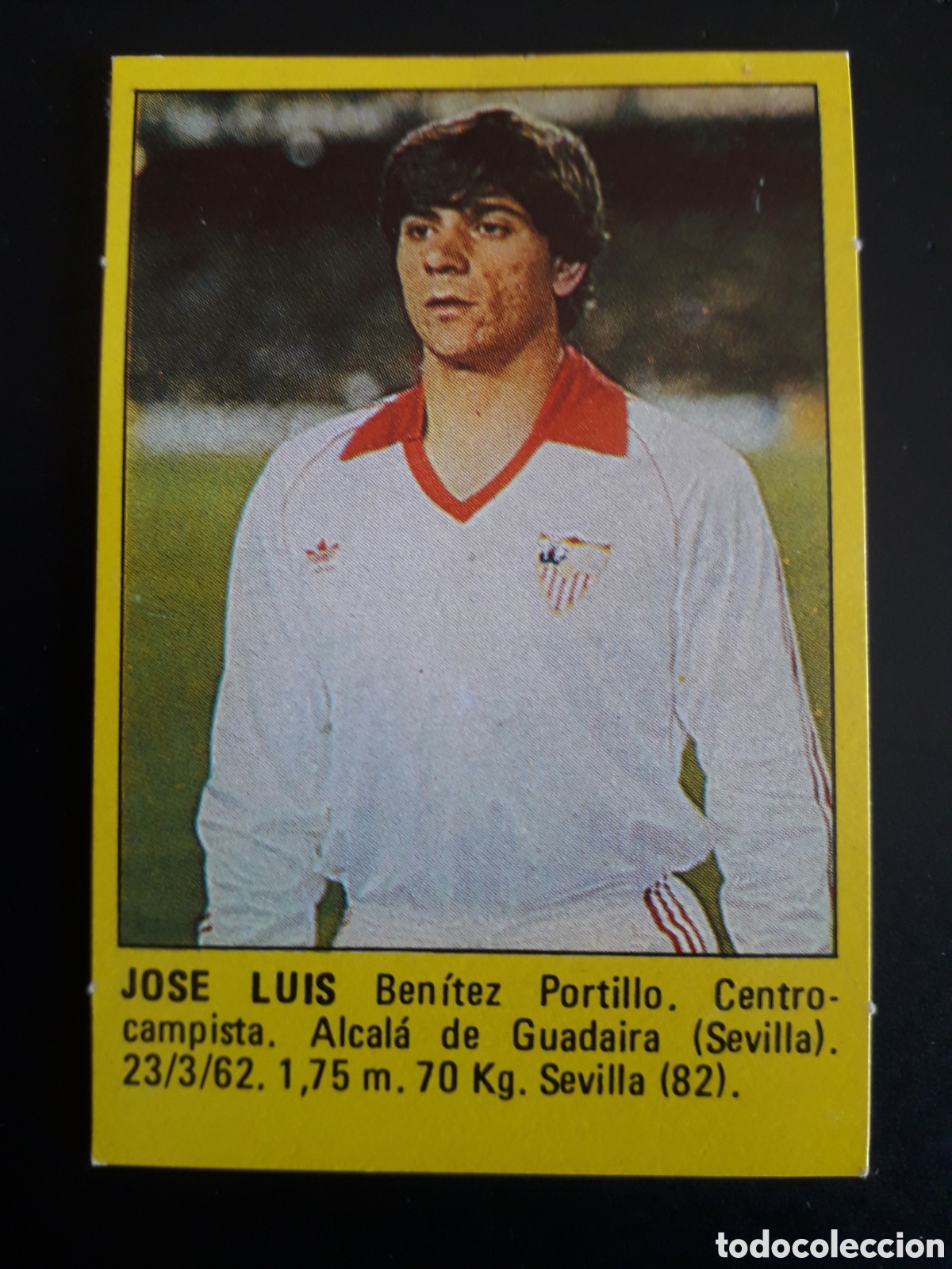 Football Stickers: JOS&Eacute; LUIS, SEVILLA SUPER F&Uacute;TBOL 84 83-84 1983-1984 ROLL&Aacute;N DESPEGADO PEDIDO M&Iacute;NIMO 3&euro;