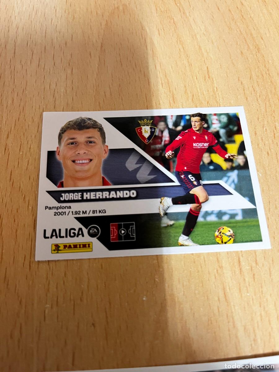 Football Stickers: LIGA ESTE 2026 2027 26 27 PANINI N&ordm; 7 HERRANDO OSASUNA