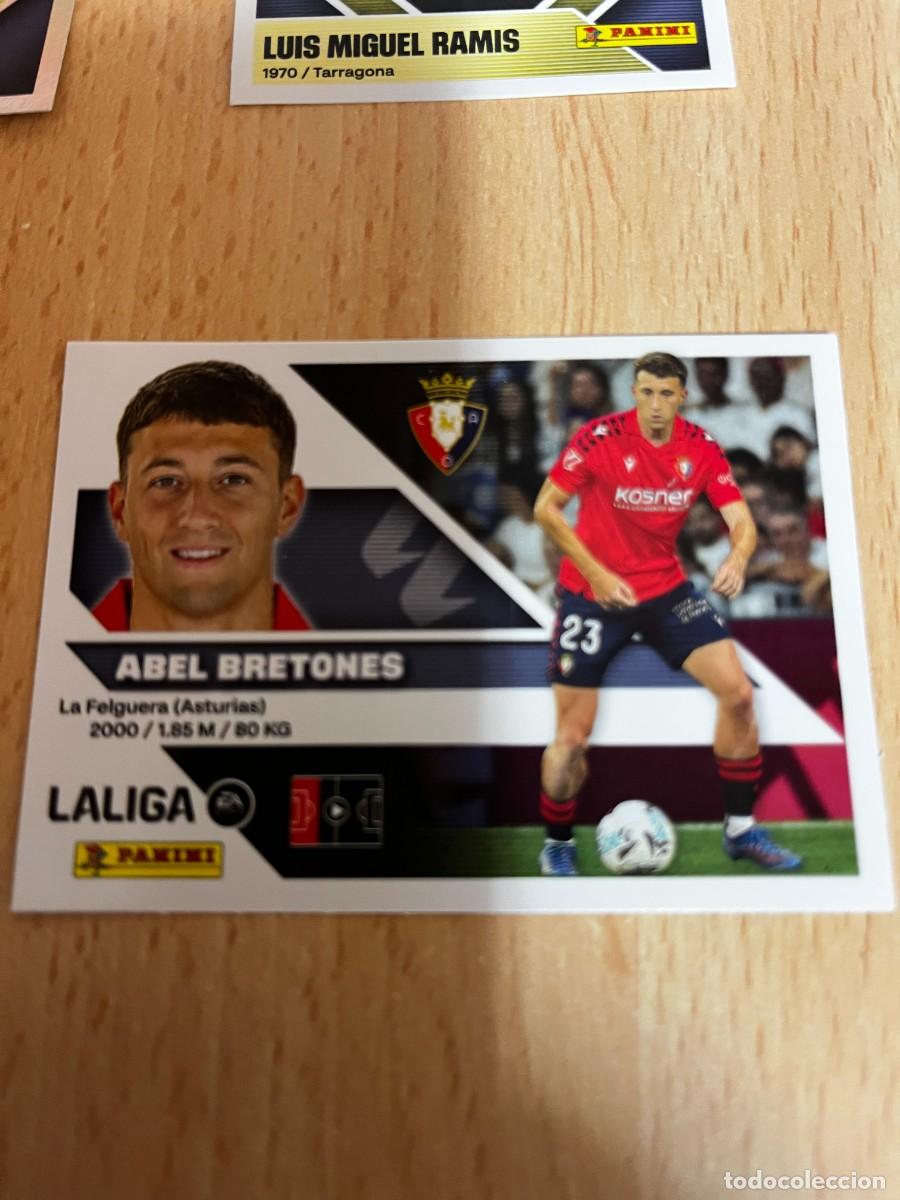 Cromos de f&uacute;tbol: LIGA ESTE 2026 2027 26 27 PANINI N&ordm; 9 ABEL BRETONES OSASUNA