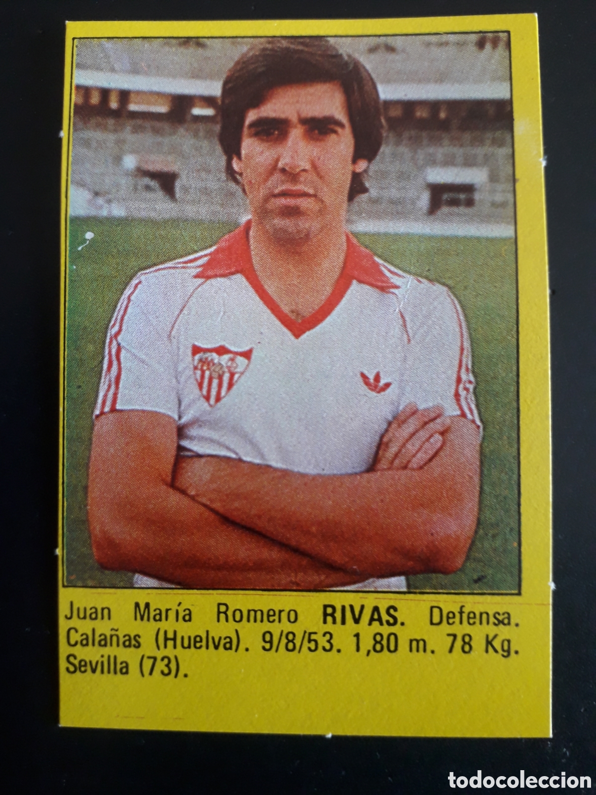 Cromos de f&uacute;tbol: RIVAS, SEVILLA SUPER F&Uacute;TBOL 84 83-84 1983-1984 ROLL&Aacute;N DESPEGADO PEDIDO M&Iacute;NIMO 3&euro;