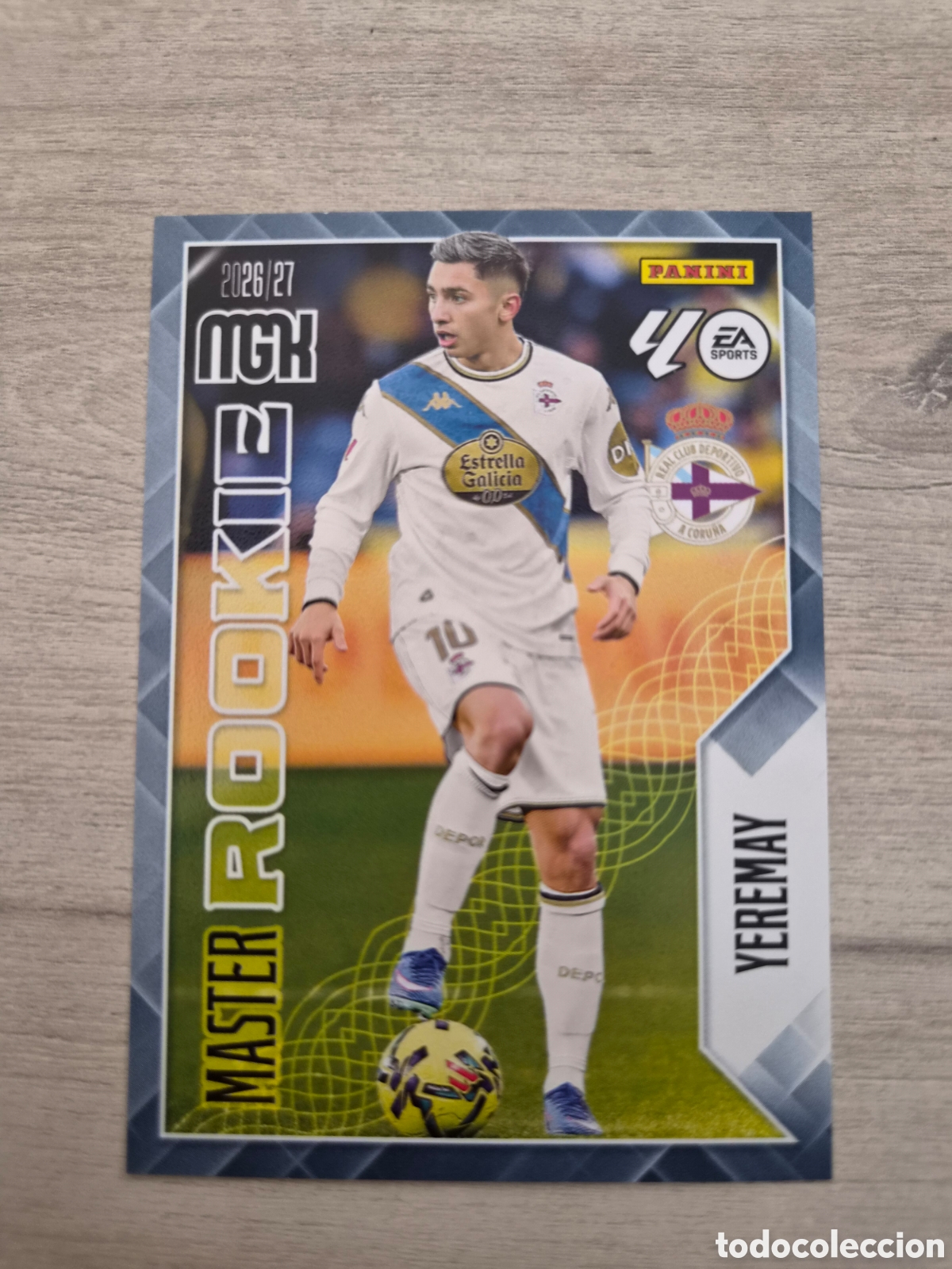 Cromos de f&uacute;tbol: N&deg;423 Master Rookie Yeremay Megacracks 26/27