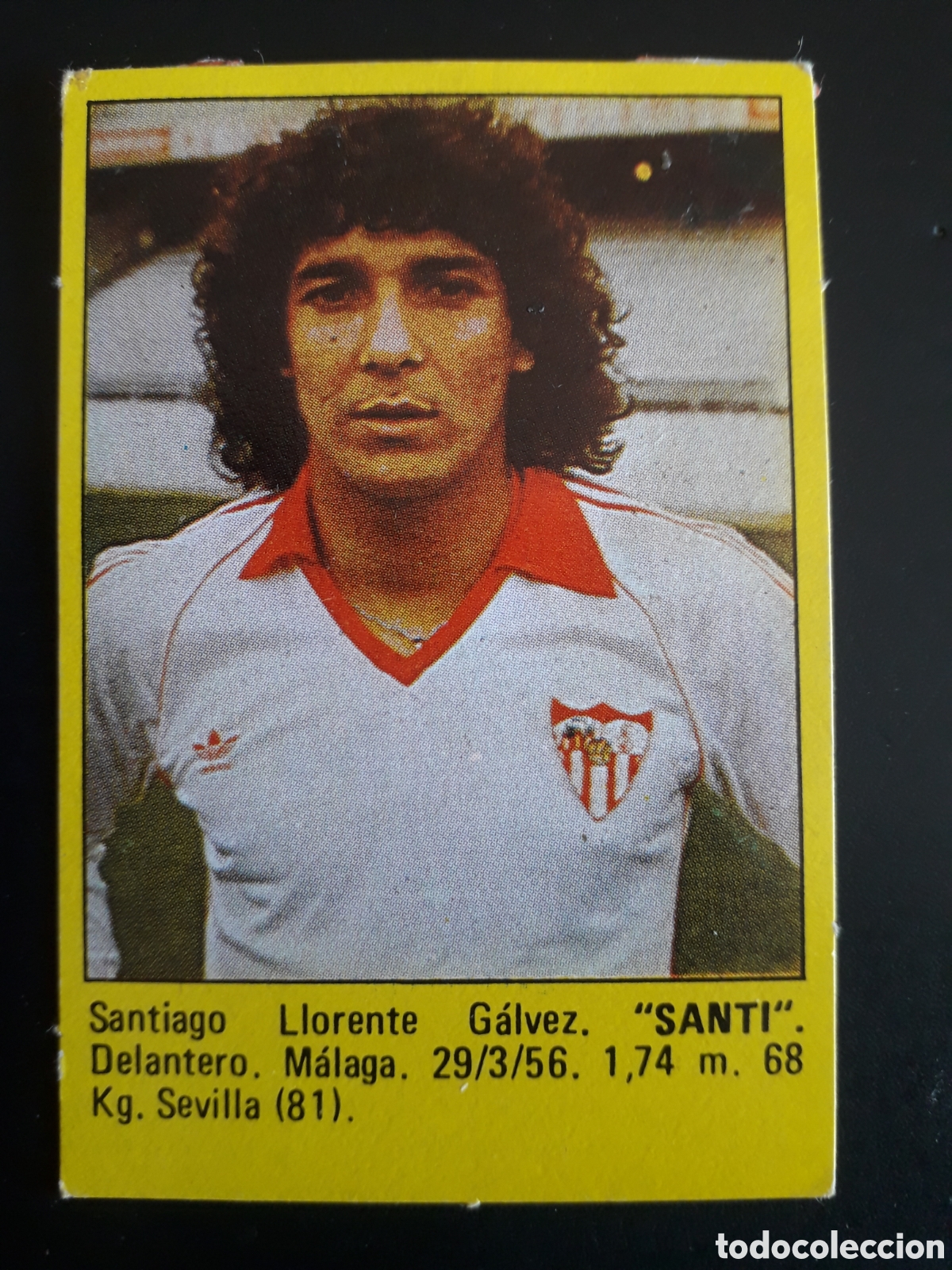 Cromos de f&uacute;tbol: SANTI, SEVILLA SUPER F&Uacute;TBOL 84 83-84 1983-1984 ROLL&Aacute;N DESPEGADO PEDIDO M&Iacute;NIMO 3&euro;