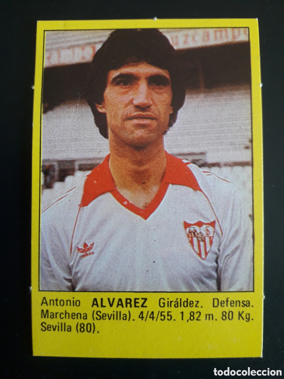 Football Stickers: &Aacute;LVAREZ, SEVILLA SUPER F&Uacute;TBOL 84 83-84 1983-1984 ROLL&Aacute;N DESPEGADO PEDIDO M&Iacute;NIMO 3&euro;