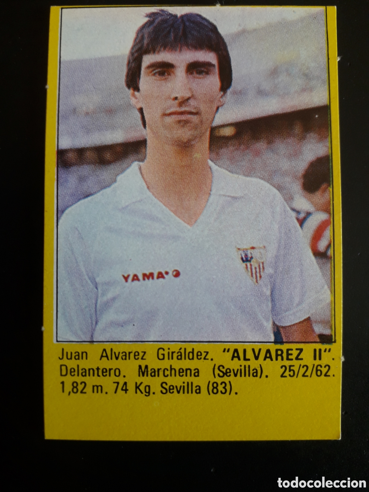 Football Stickers: &Aacute;LVAREZ II, SEVILLA SUPER F&Uacute;TBOL 84 83-84 1983-1984 ROLL&Aacute;N DESPEGADO PEDIDO M&Iacute;NIMO 3&euro;