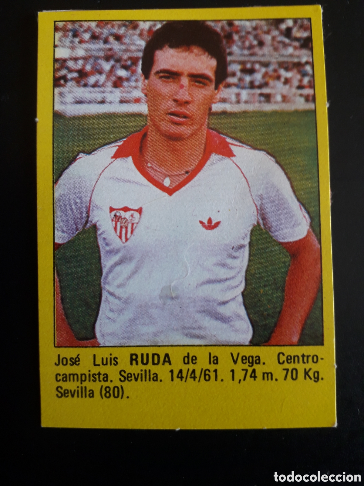Football Stickers: RUDA, SEVILLA SUPER F&Uacute;TBOL 84 83-84 1983-1984 ROLL&Aacute;N DESPEGADO PEDIDO M&Iacute;NIMO 3&euro;