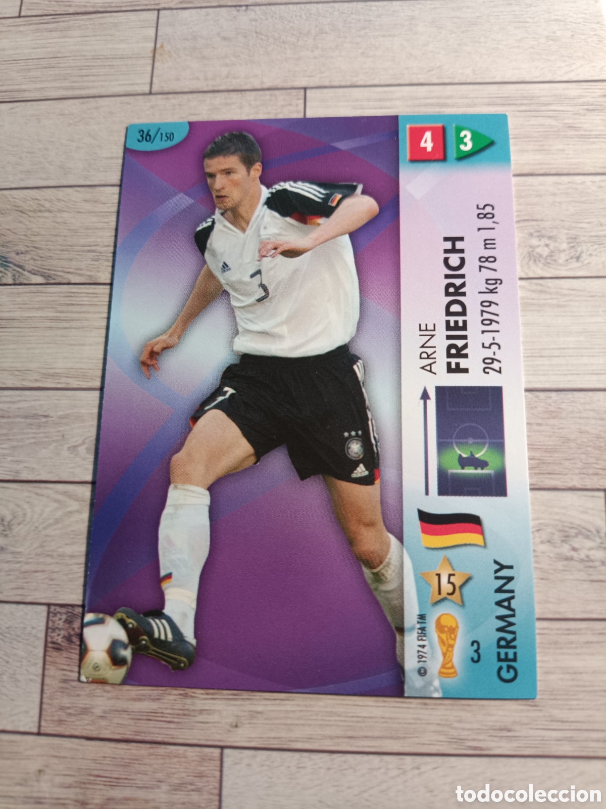 Football Stickers: 36 ARNIE FRIEDRICH ALEMANIA MUNDIAL 2006 GOAAAL PANINI WORLD CUP COPA DEL MUNDO GERMANY ALEMANIA