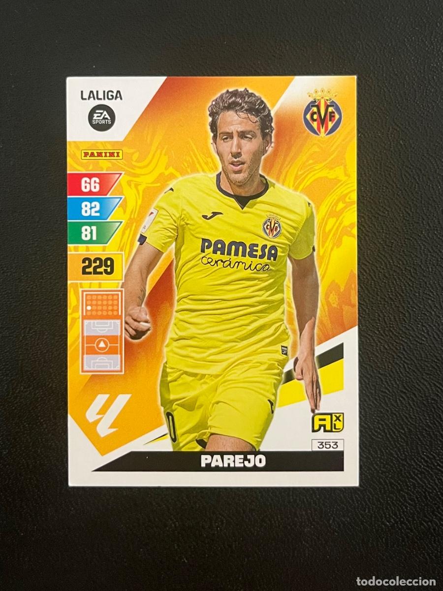 Cromos de f&uacute;tbol: 353 PAREJO VILLARREAL CF ADRENALYN 2023 2024 PANINI CROMO LA LIGA 23 24