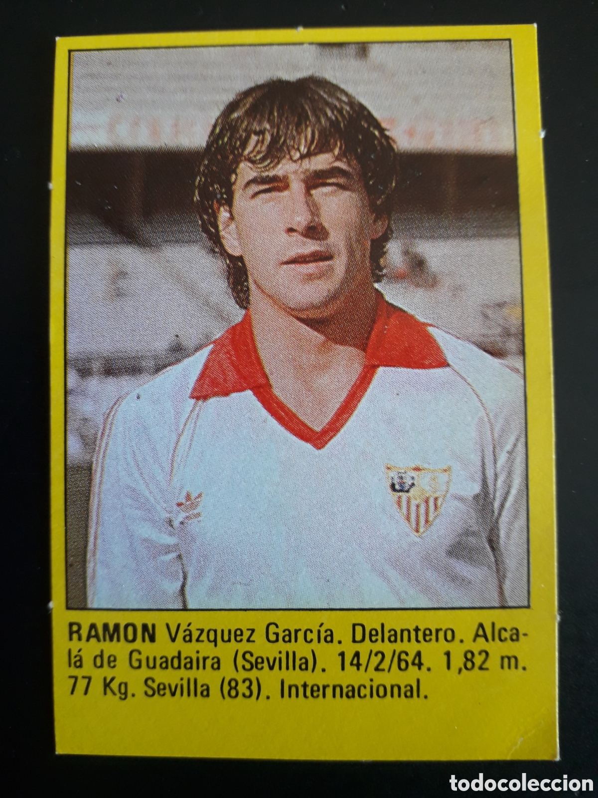 Cromos de f&uacute;tbol: RAM&Oacute;N, SEVILLA SUPER F&Uacute;TBOL 84 83-84 1983-1984 ROLL&Aacute;N DESPEGADO PEDIDO M&Iacute;NIMO 3&euro;
