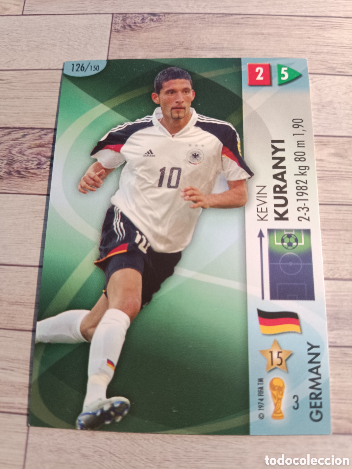 Cromos de f&uacute;tbol: 126 KURANYI ALEMANIA MUNDIAL 2006 GOAAAL PANINI WORLD CUP COPA DEL MUNDO GERMANY ALEMANIA
