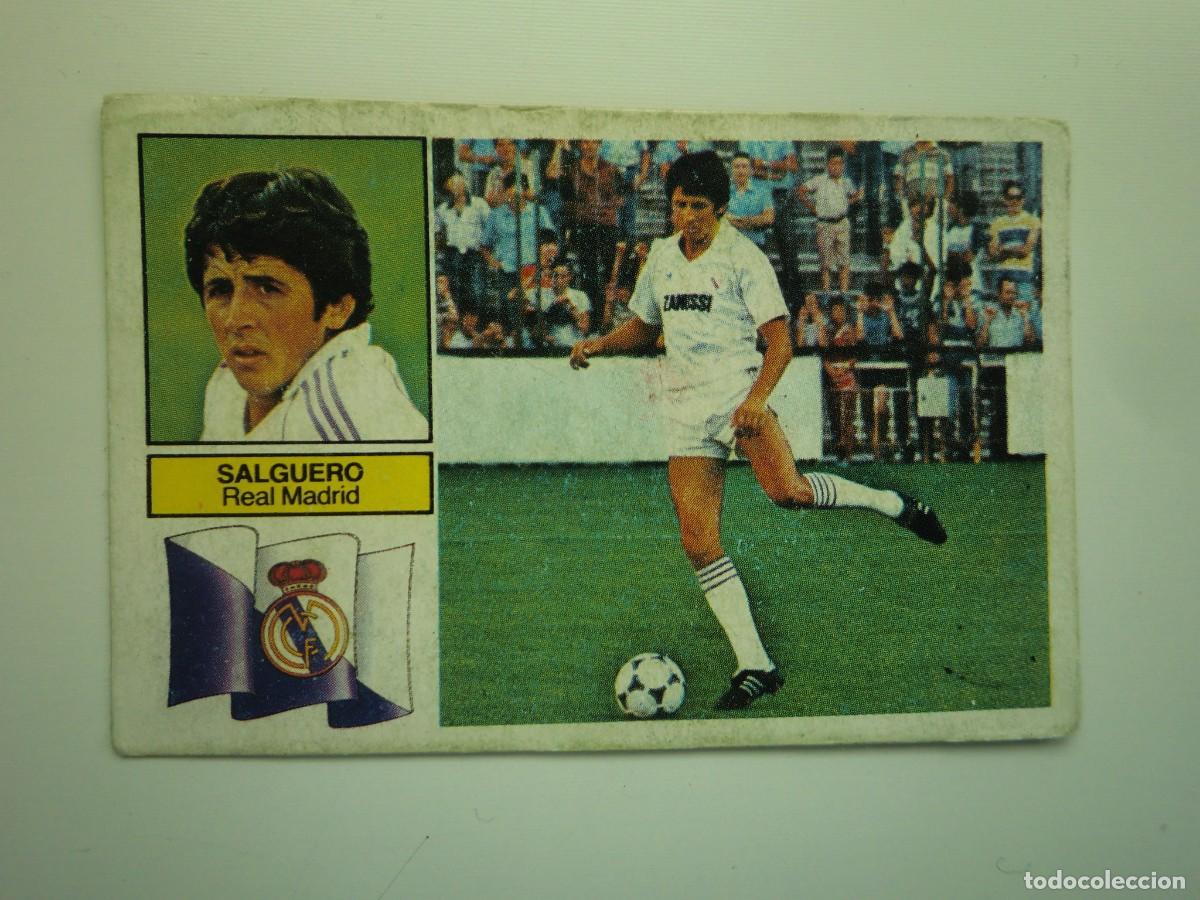 Cromos de f&uacute;tbol: Cromo de f&uacute;tbol LIGA ESTE 82-83 1982-1983: SALGUERO (R. Madrid), coloca