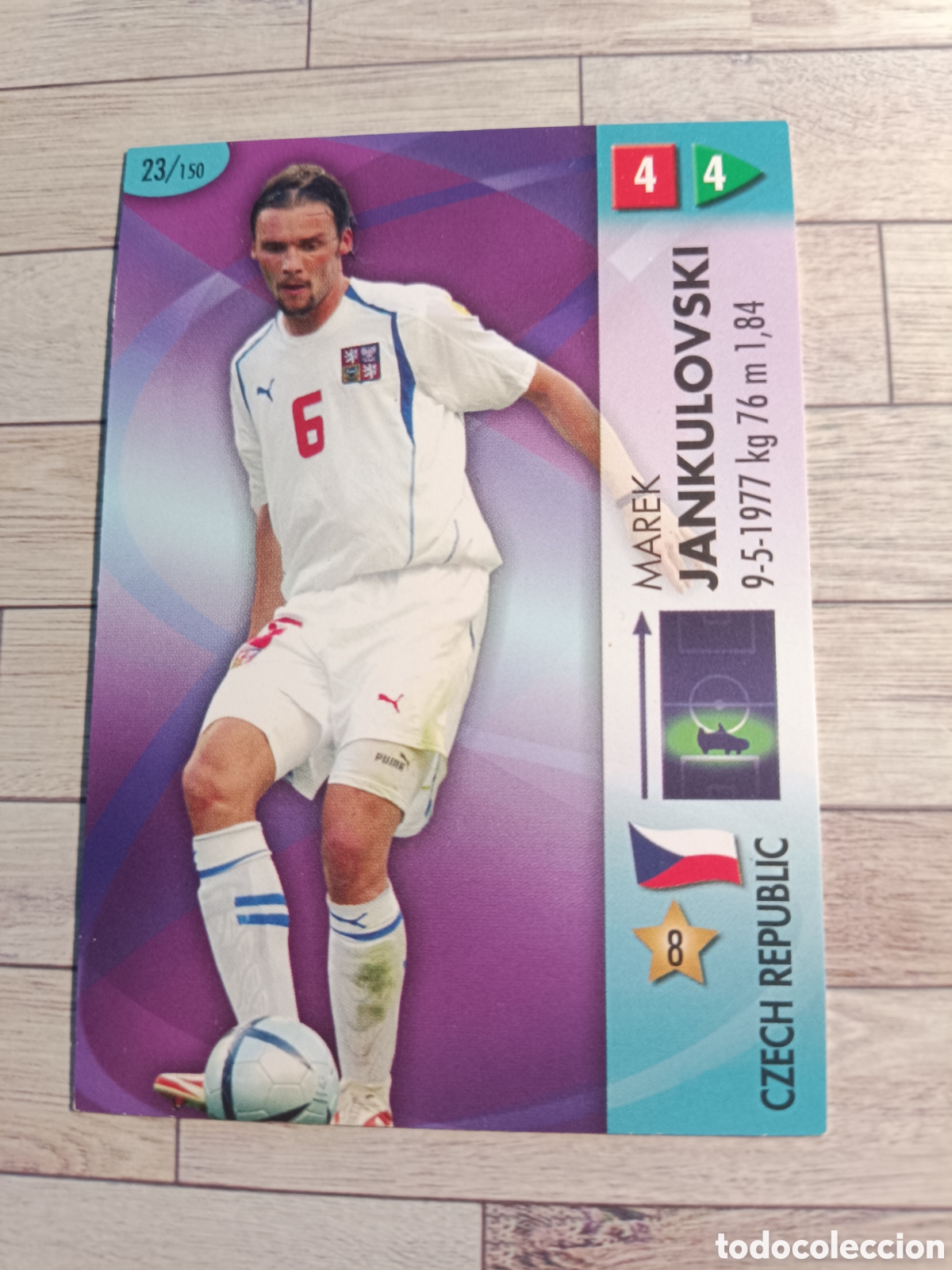 Cromos de f&uacute;tbol: 23 JANKULOVSKI CHEQUIA CZESCH R MUNDIAL 2006 GOAAAL PANINI WORLD CUP COPA DEL MUNDO GERMANY ALEMANIA