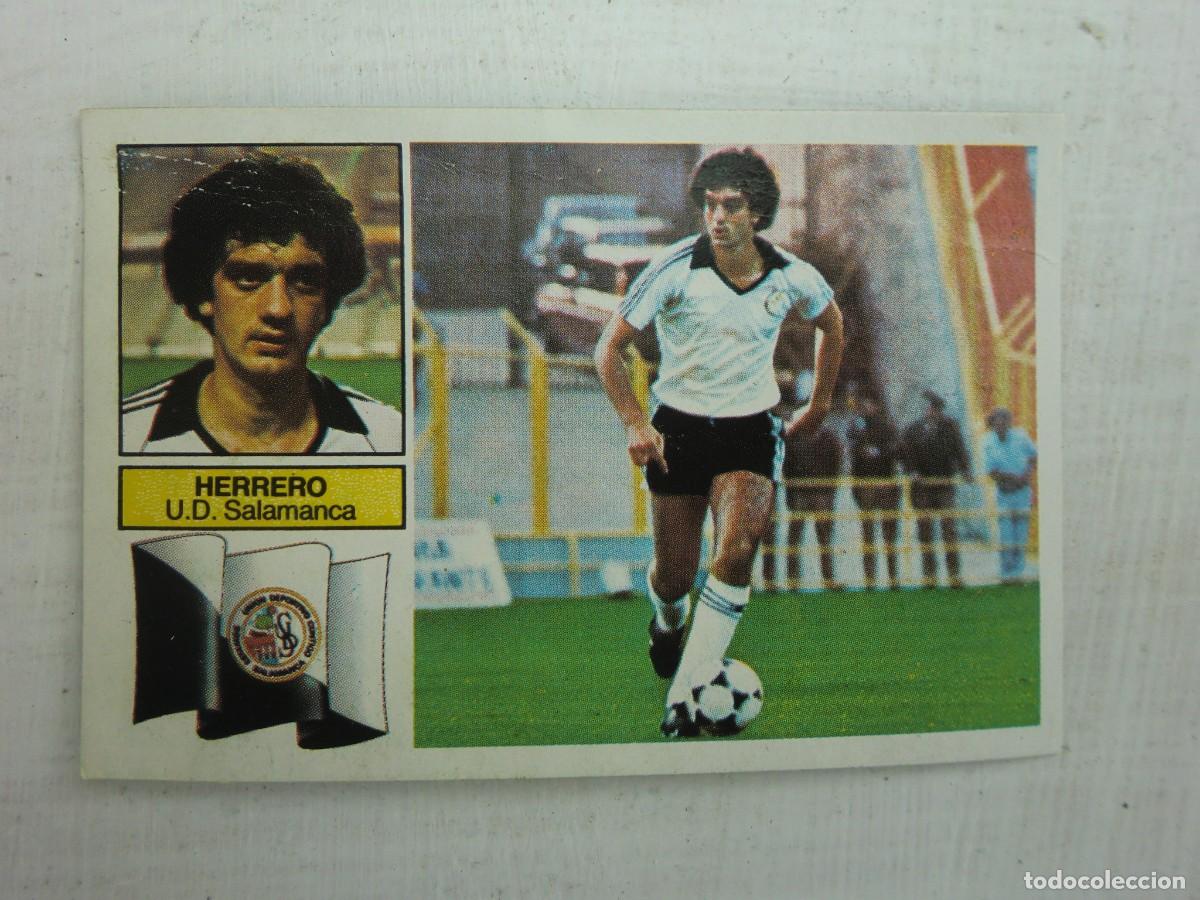 Cromos de f&uacute;tbol: Cromo de f&uacute;tbol LIGA ESTE 82-83 1982-1983: HERRERO (Salamanca), coloca