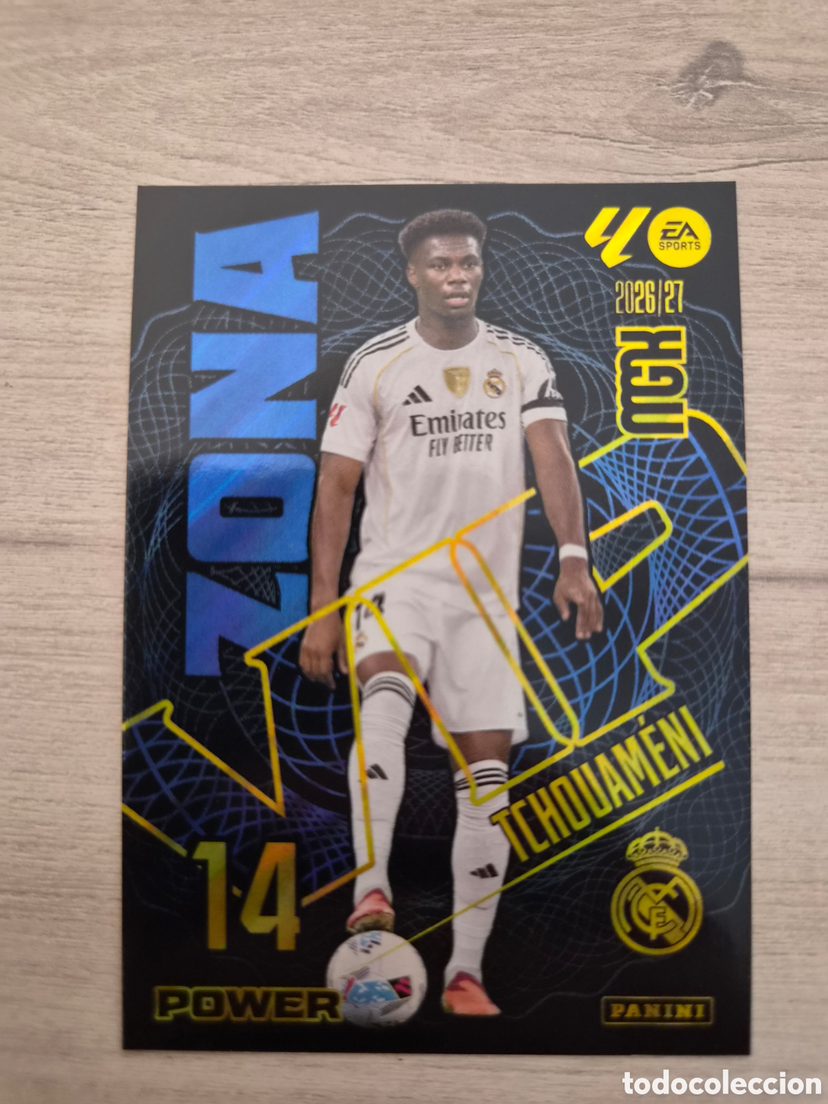 Cromos de f&uacute;tbol: N&deg;P405 Zona Vip Power Tchouameni Megacracks 26/27