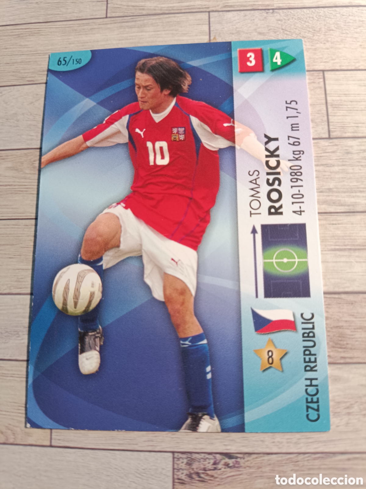 Cromos de f&uacute;tbol: 65 ROSICKY CHEQUIA CZESCH R MUNDIAL 2006 GOAAAL PANINI WORLD CUP COPA DEL MUNDO GERMANY ALEMANIA