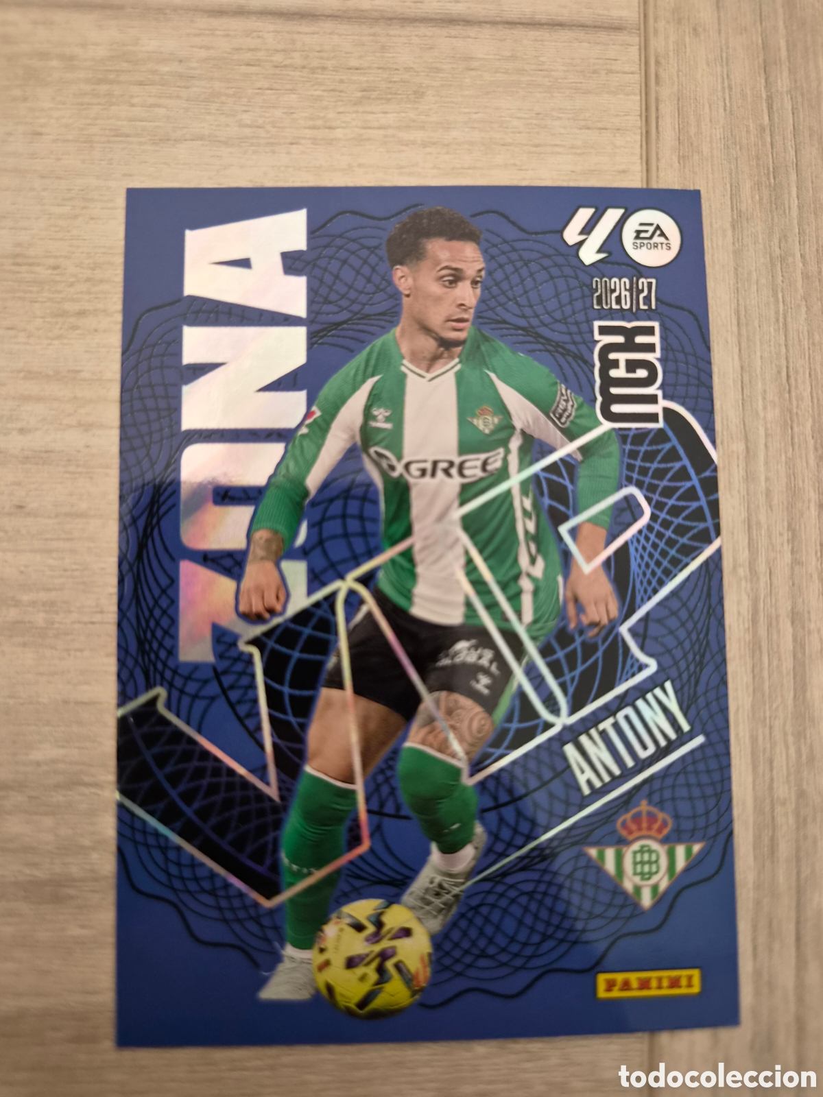 Cromos de f&uacute;tbol: N&deg;388 Zona Vip Antony Megacracks 26/27