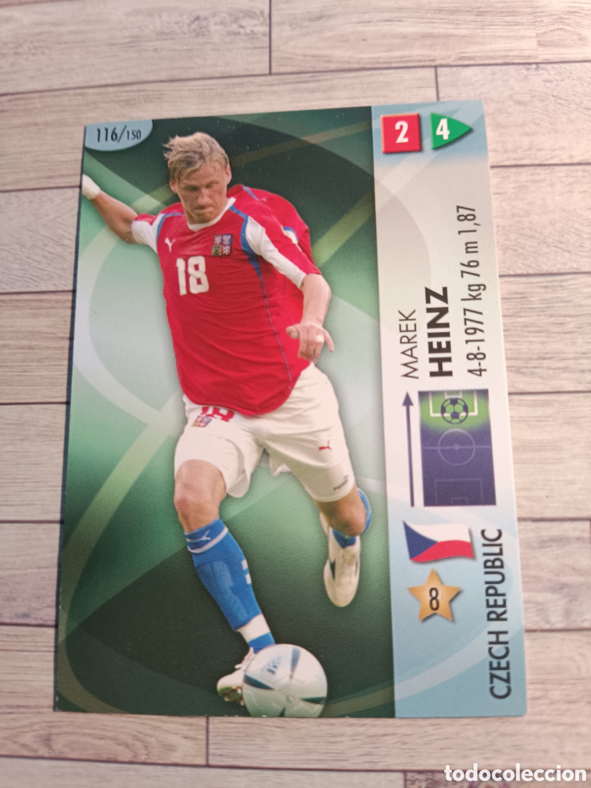 Cromos de f&uacute;tbol: 116 HEINZ CHEQUIA CZESCH MUNDIAL 2006 GOAAAL PANINI WORLD CUP COPA DEL MUNDO GERMANY ALEMANIA