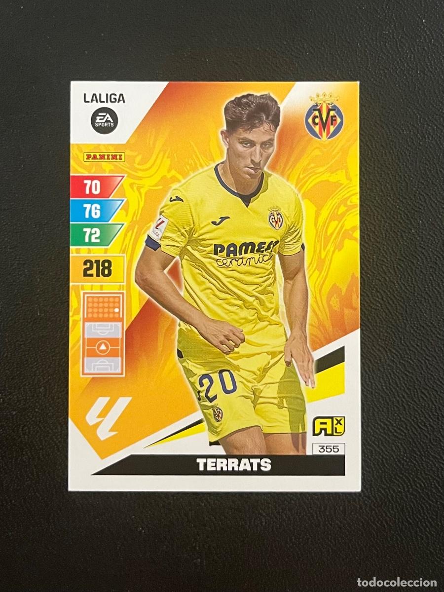 Figurine di Calcio: 355 TERRATS VILLARREAL CF ADRENALYN 2023 2024 PANINI CROMO LA LIGA 23 24