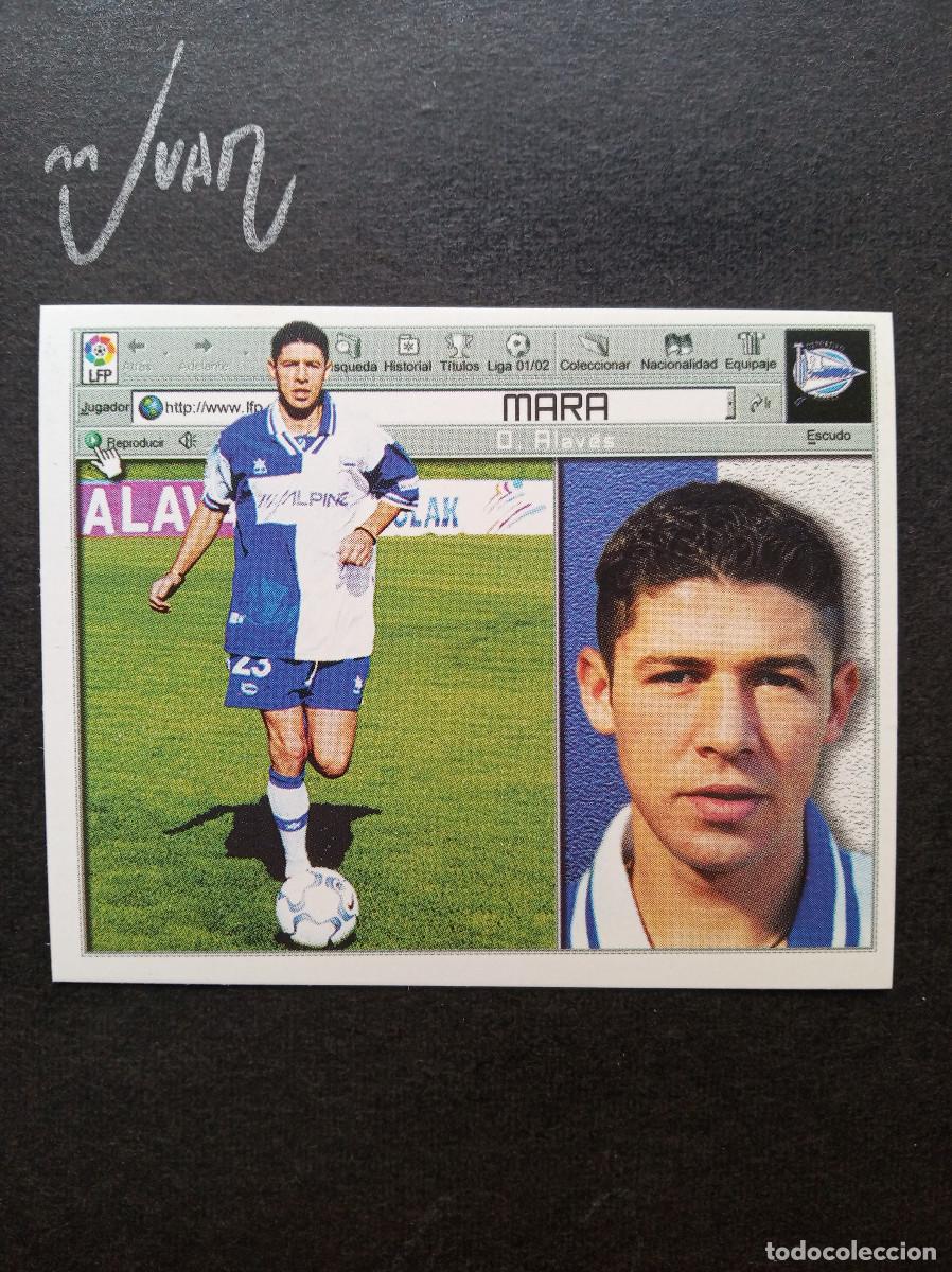 Cromos de f&uacute;tbol: FICHAJE N&ordm; 13 MARA DEPORTIVO ALAVES ⚽ COLECCIONES ESTE &reg; 2001 2002 LIGA 01 02 SIN PEGAR NUNCA NUEVO