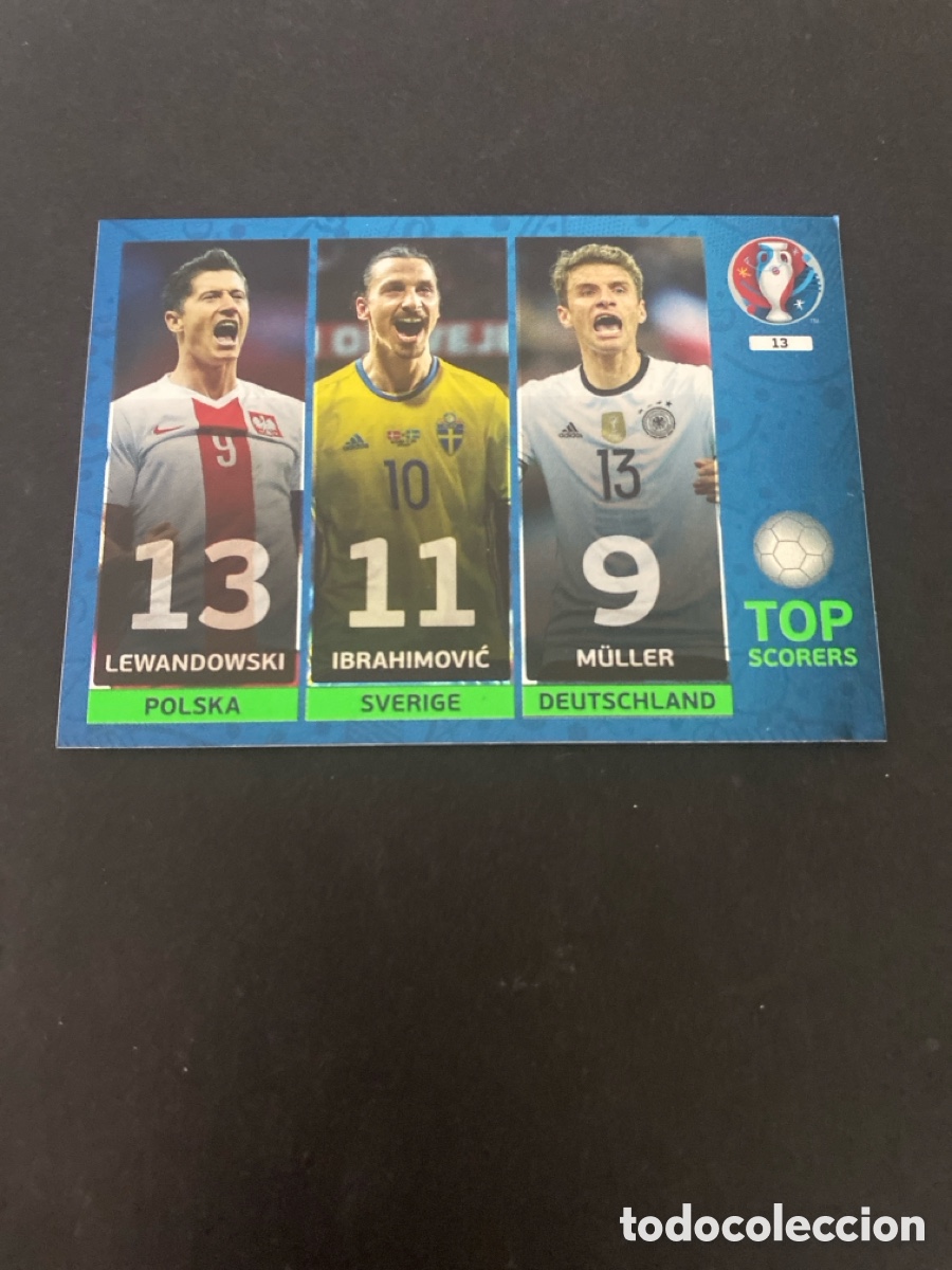 Cromos de f&uacute;tbol: Cromo Adrenalyn UEFA Euro 2016 N* 13