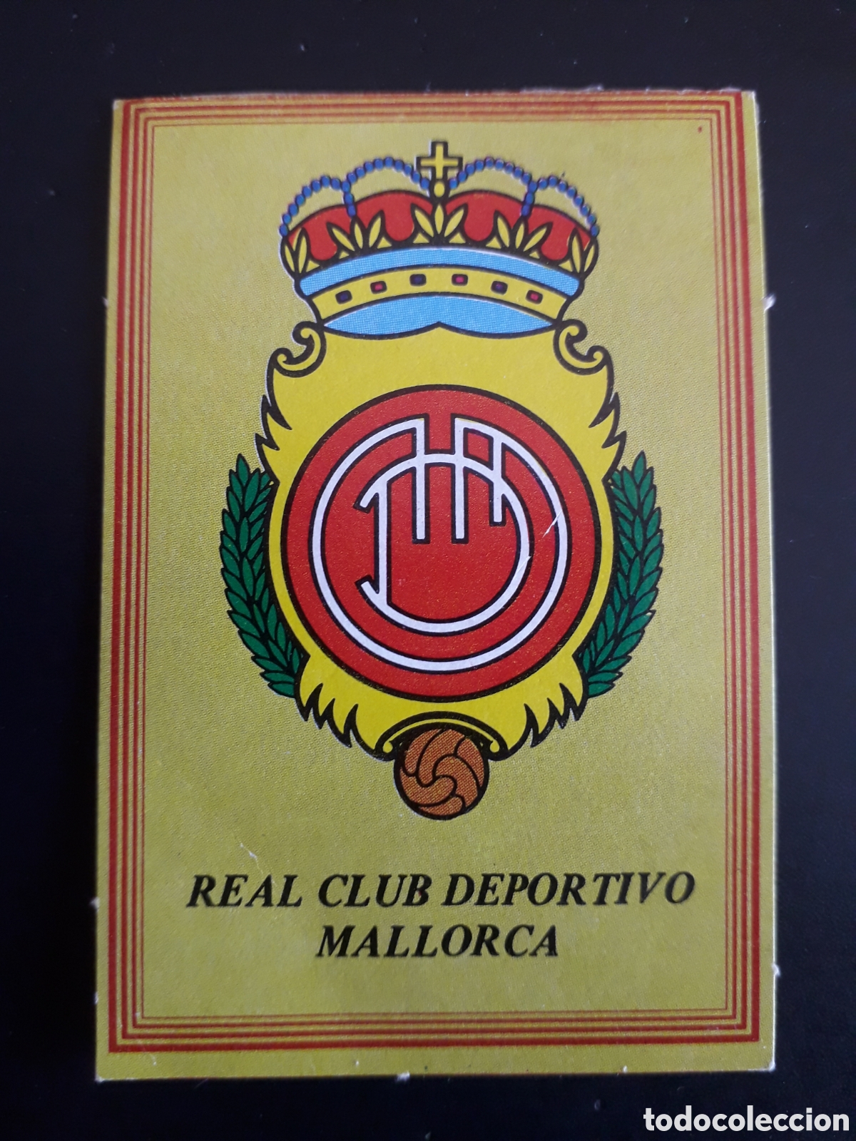 Cromos de f&uacute;tbol: ESCUDO, MALLORCA SUPER F&Uacute;TBOL 84 83-84 1983-1984 ROLL&Aacute;N DESPEGADO PEDIDO M&Iacute;NIMO 3&euro;