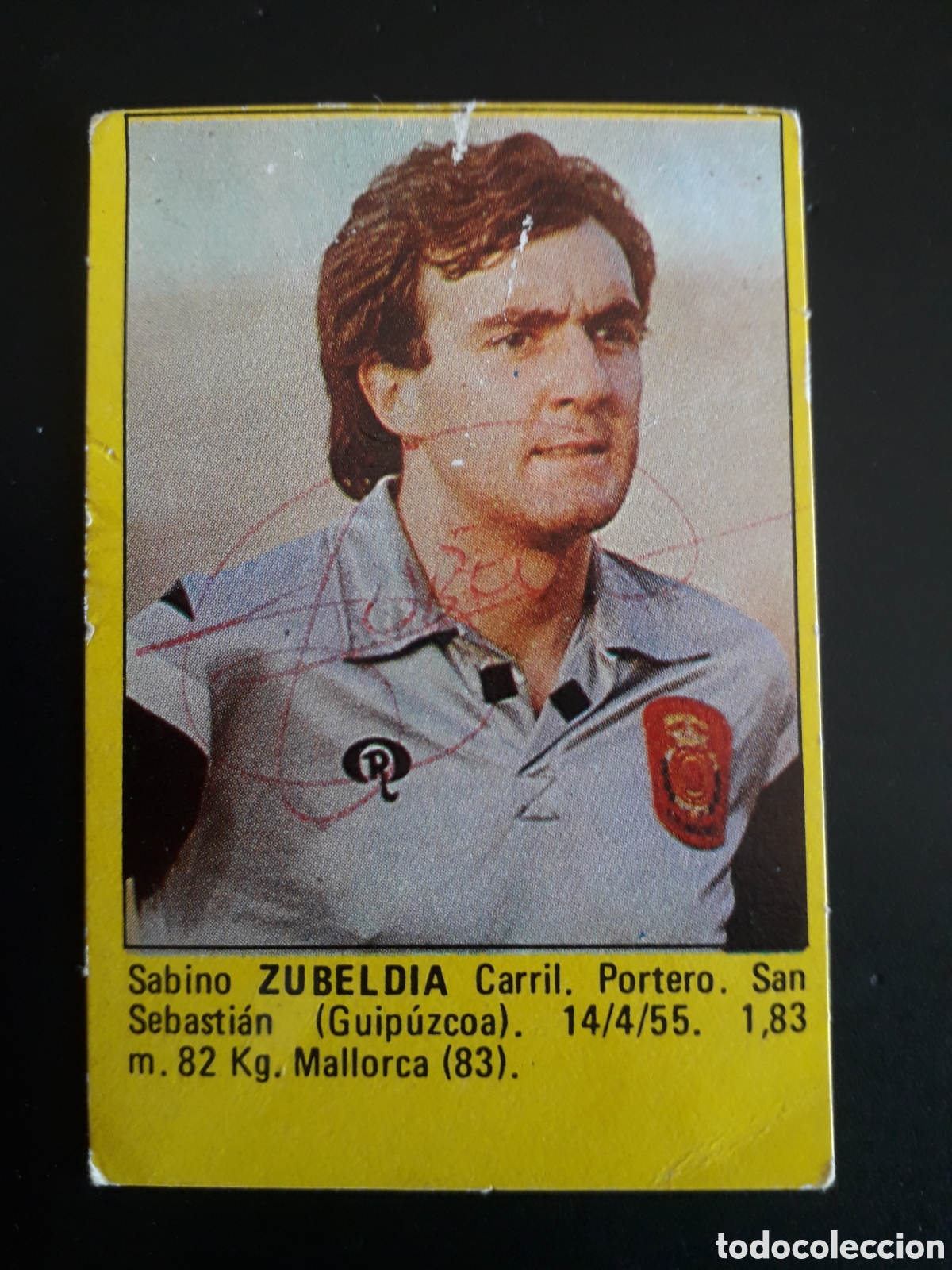 Cromos de f&uacute;tbol: ZUBELDIA, MALLORCA FIRMADO SUPER F&Uacute;TBOL 84 83-84 1983-1984 ROLL&Aacute;N DESPEGADO PEDIDO M&Iacute;NIMO 3&euro;