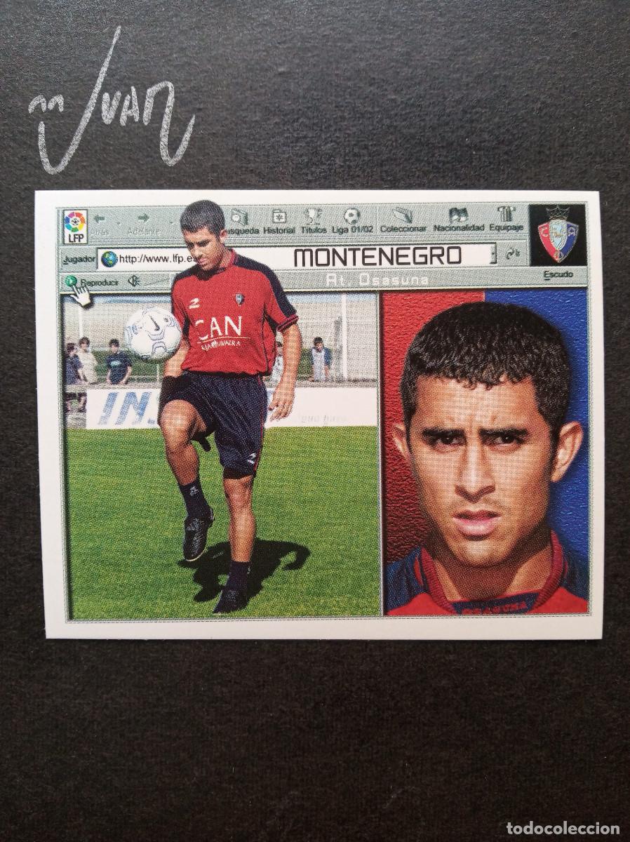 Figurine di Calcio: FICHAJE N&ordm; 26 MONTENEGRO CA OSASUNA ⚽ COLECCIONES ESTE &reg; 2001 2002 LIGA 01 02 SIN PEGAR NUNCA NUEVO