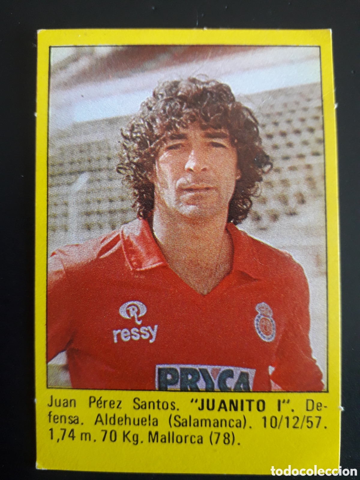 Cromos de f&uacute;tbol: JUANITO I, MALLORCA SUPER F&Uacute;TBOL 84 83-84 1983-1984 ROLL&Aacute;N DESPEGADO PEDIDO M&Iacute;NIMO 3&euro;