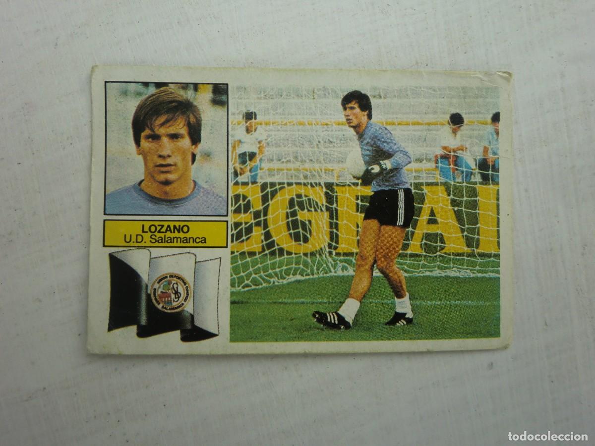 Cromos de Futebol: Cromo de f&uacute;tbol LIGA ESTE 82-83 1982-1983: LOZANO (Salamanca), &uacute;ltimos fichajes N&ordm; 5
