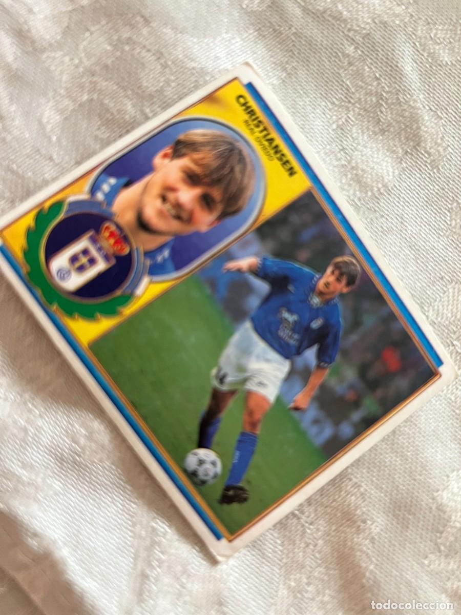 Cromos de f&uacute;tbol: CHRISTIANSEN OVIEDO SIN PEGAR EDICIONES ESTE 1996-97