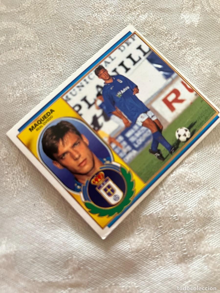 Cromos de f&uacute;tbol: MAQUEDA OVIEDO SIN PEGAR EDICIONES ESTE 1996-97