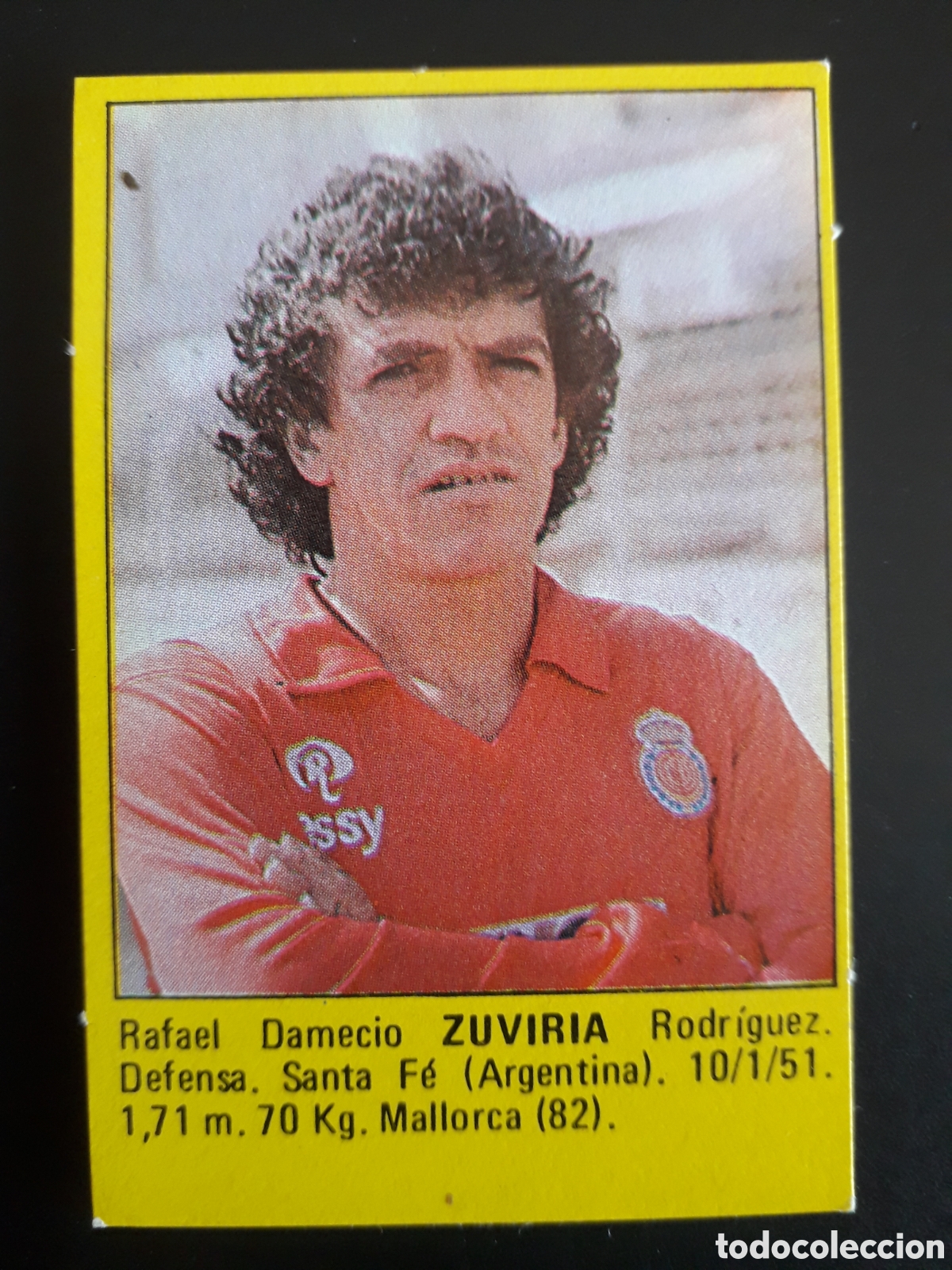 Cromos de f&uacute;tbol: ZUVIR&Iacute;A, MALLORCA SUPER F&Uacute;TBOL 84 83-84 1983-1984 ROLL&Aacute;N DESPEGADO PEDIDO M&Iacute;NIMO 3&euro;
