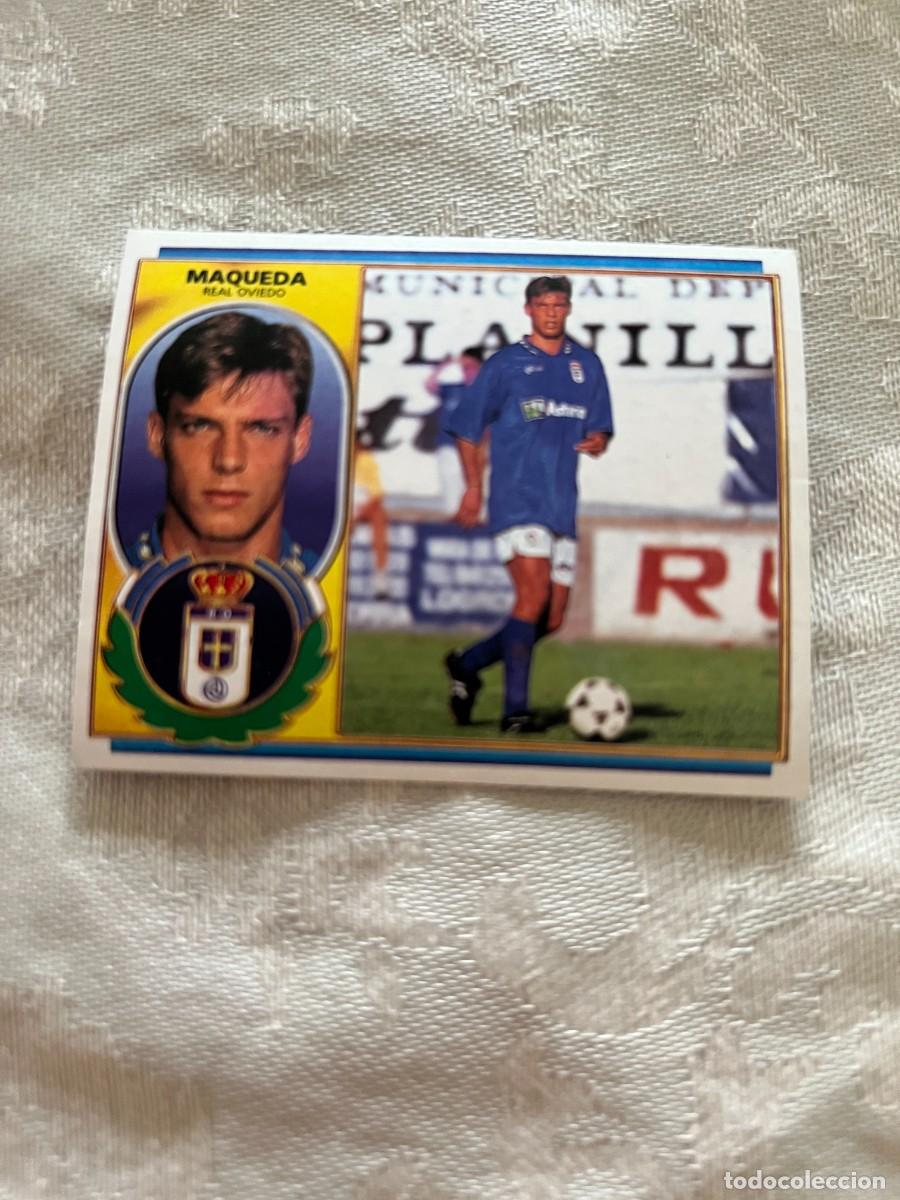 Cromos de f&uacute;tbol: MAQUEDA OVIEDO SIN PEGAR EDICIONES ESTE 1996-97